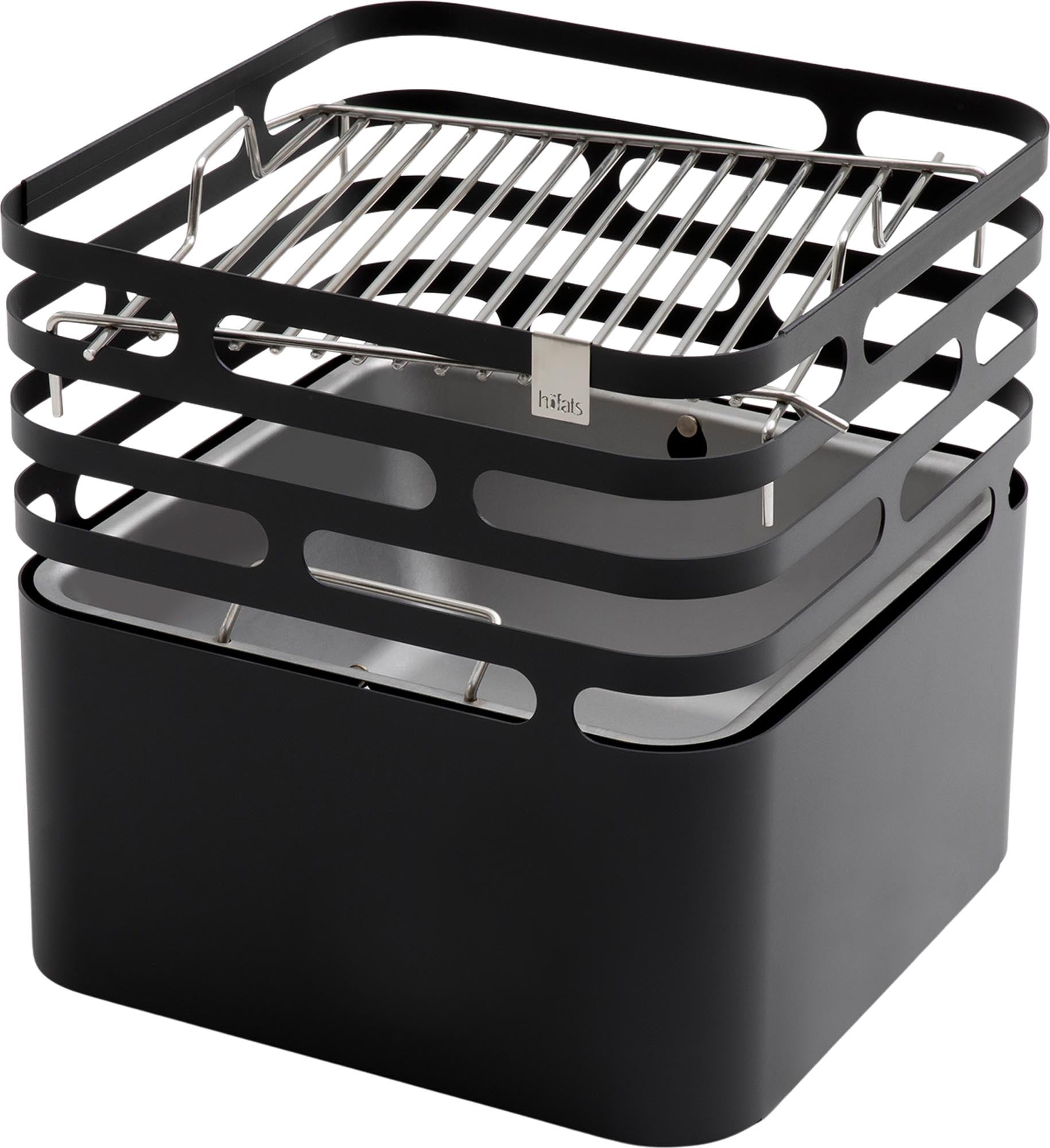 Hochwertiger CUBE Grillrost von Höfats: Ideal für perfekte Grillgerichte, langlebig, rostfrei und einfach zu reinigen. Erleben Sie Grillgenuss pur!
