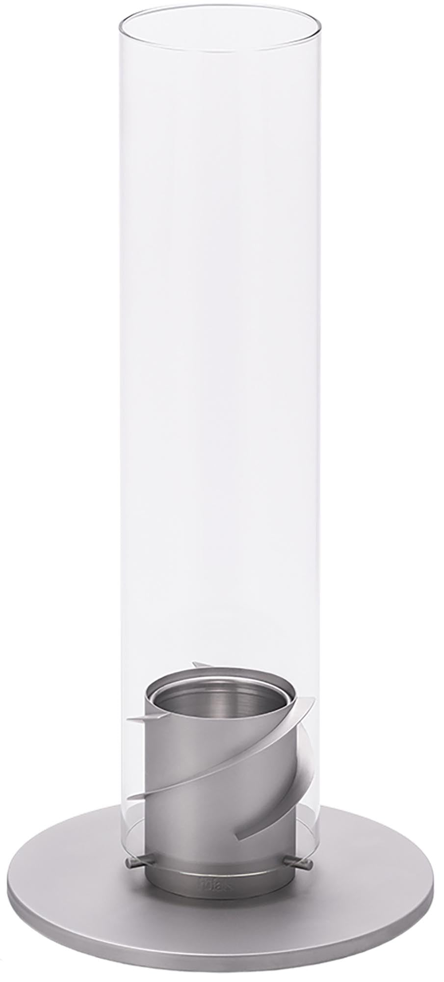 SPIN: Elegantes Tischfeuer für gemütliche Abende im Freien.