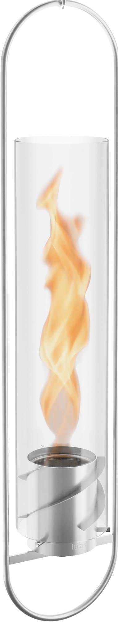 Erleben Sie das SPIN Hängefeuer von Höfats: Stilvolles Ambiente, beeindruckende Flammenstärke, ideal für Innen- und Außenbereiche, langlebig und anpassbar.