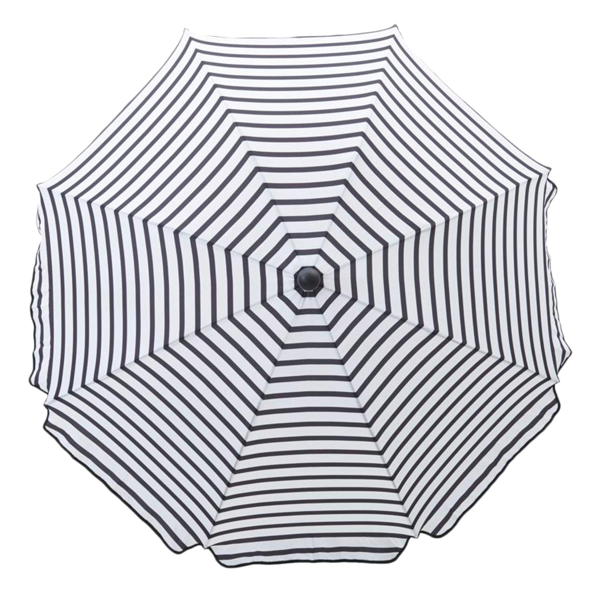 Oktogon in Schwarz/Weiss präsentiert im Onlineshop von KAQTU Design AG. Sonnenschirm ist von House Doctor