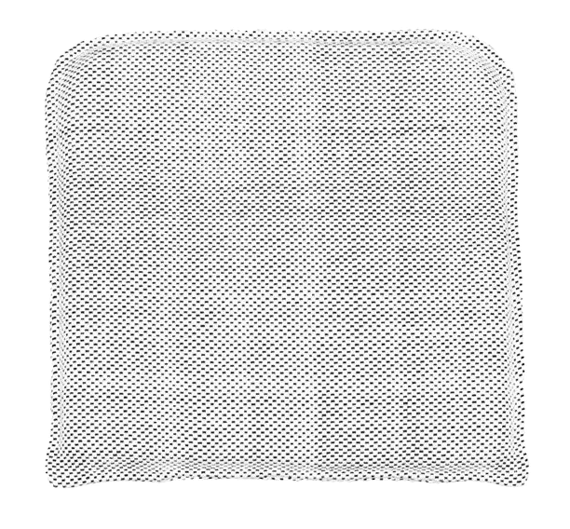 Entdecken Sie das dekorative Sitzkissen Cuun von House Doctor. Ideal für Lounge-Sessel, vielseitig einsetzbar, 48x48 cm, kontrastreiche Farben.