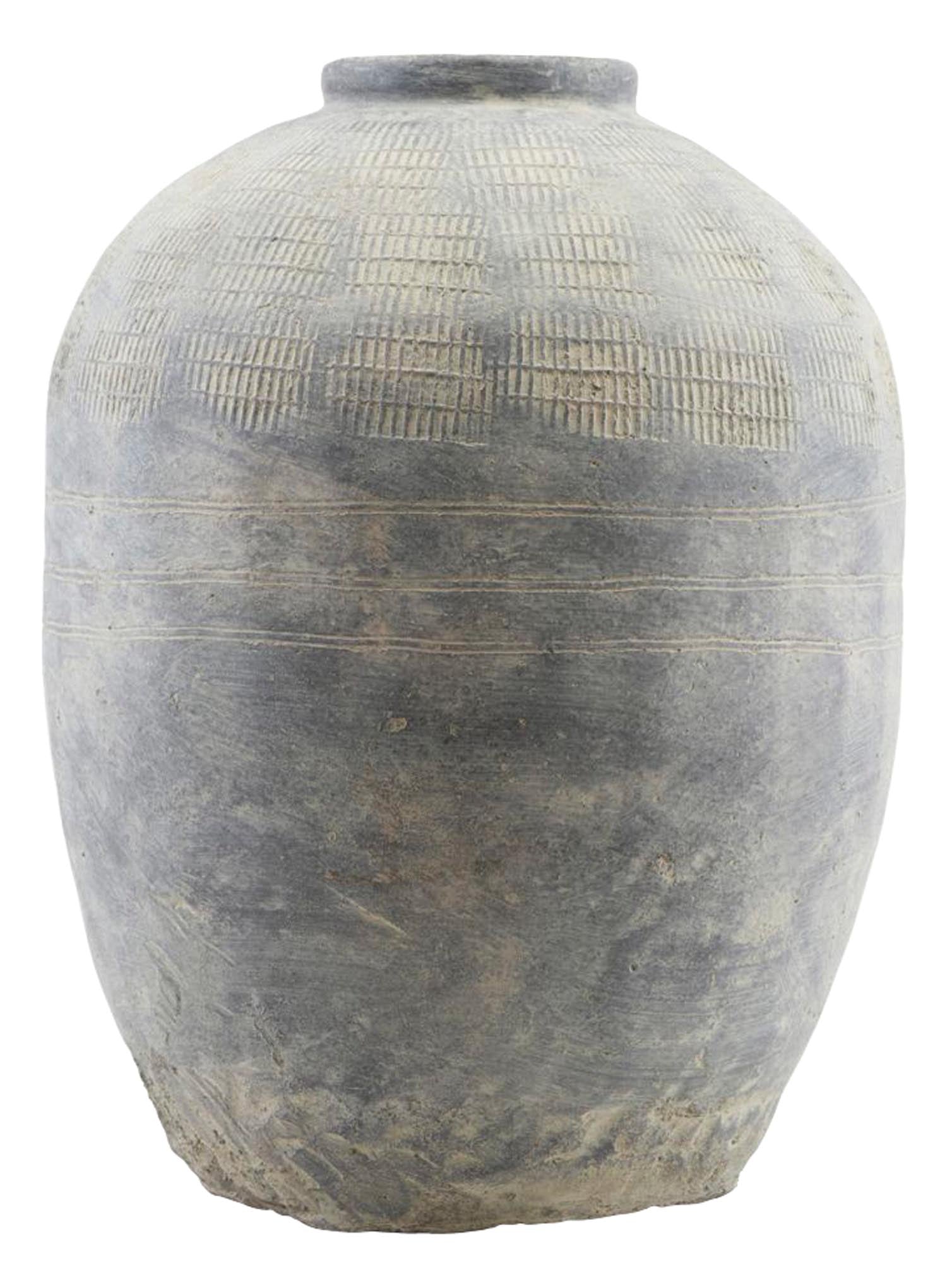 Rustikale Vase aus Beton von House Doctor, perfekt für kreative Arrangements und als dekoratives Element in jedem Wohnraum.