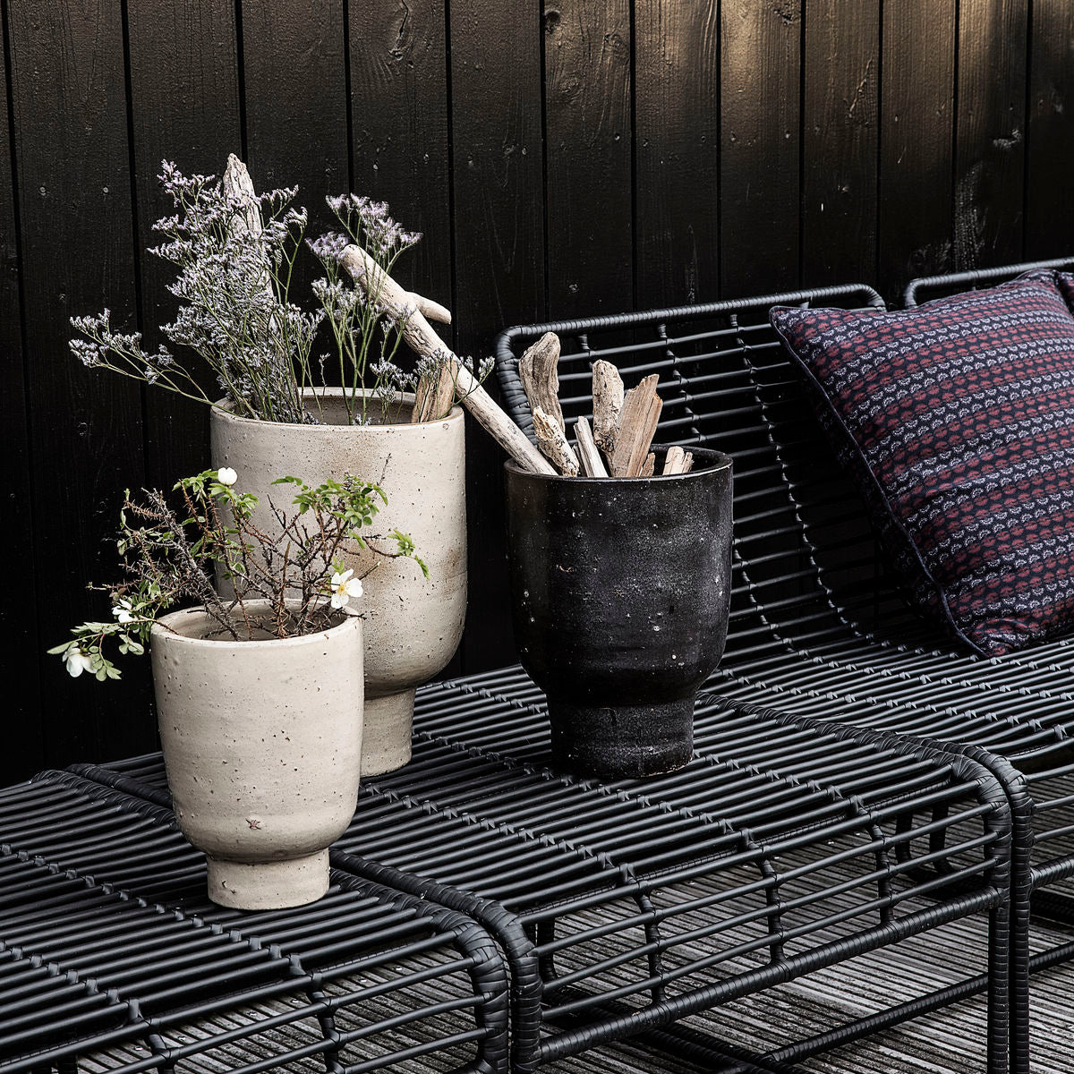 Blumenkasten, Artist in Braun präsentiert im Onlineshop von KAQTU Design AG. Blumentopf ist von House Doctor