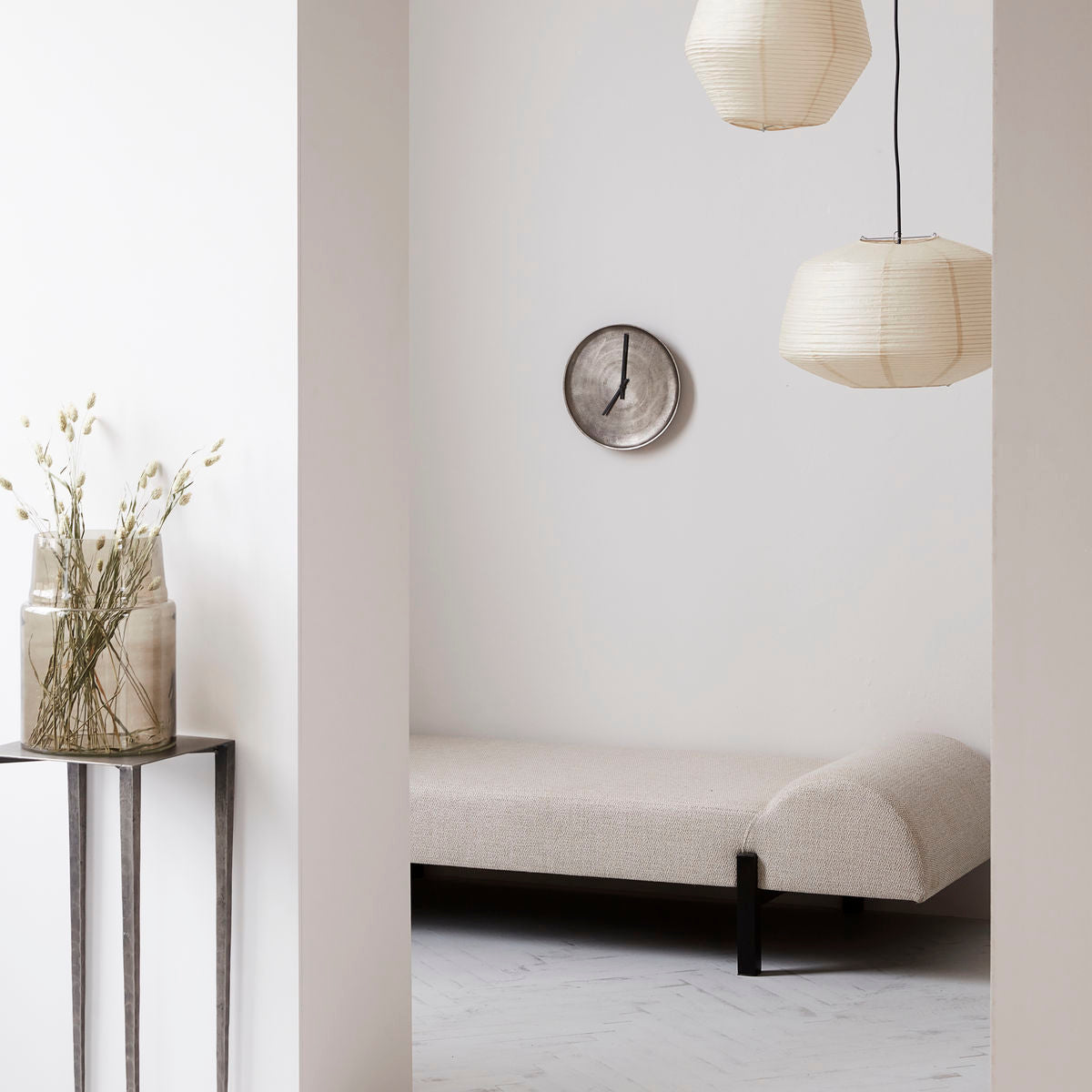 Beistelltisch, Ranchi, Nickel - KAQTU Design