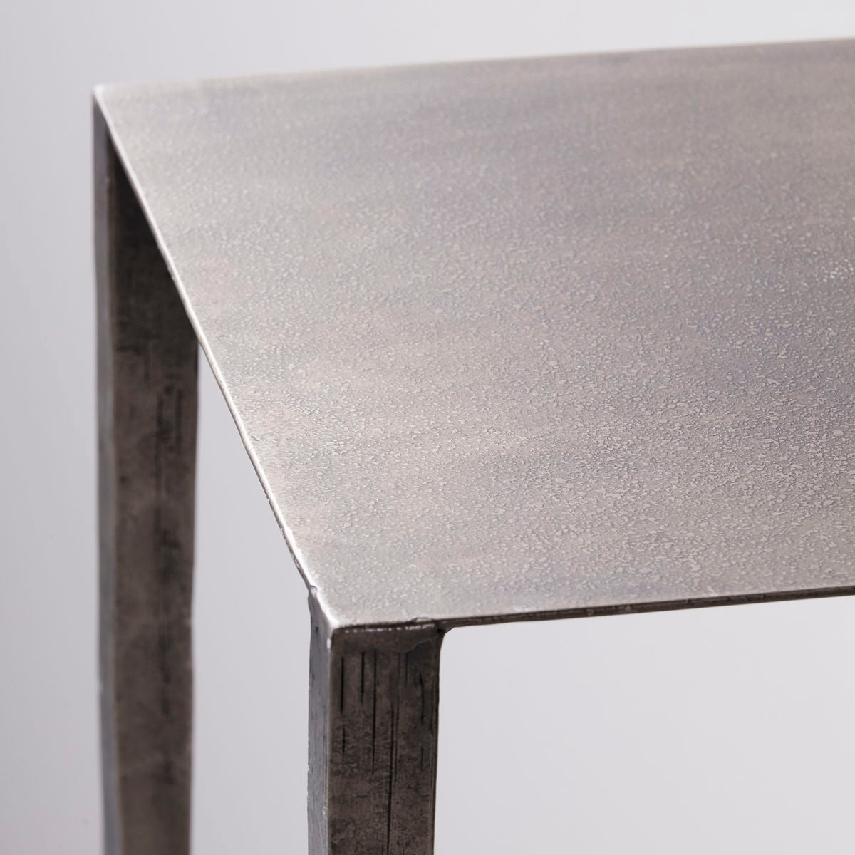 Beistelltisch, Ranchi, Nickel - KAQTU Design