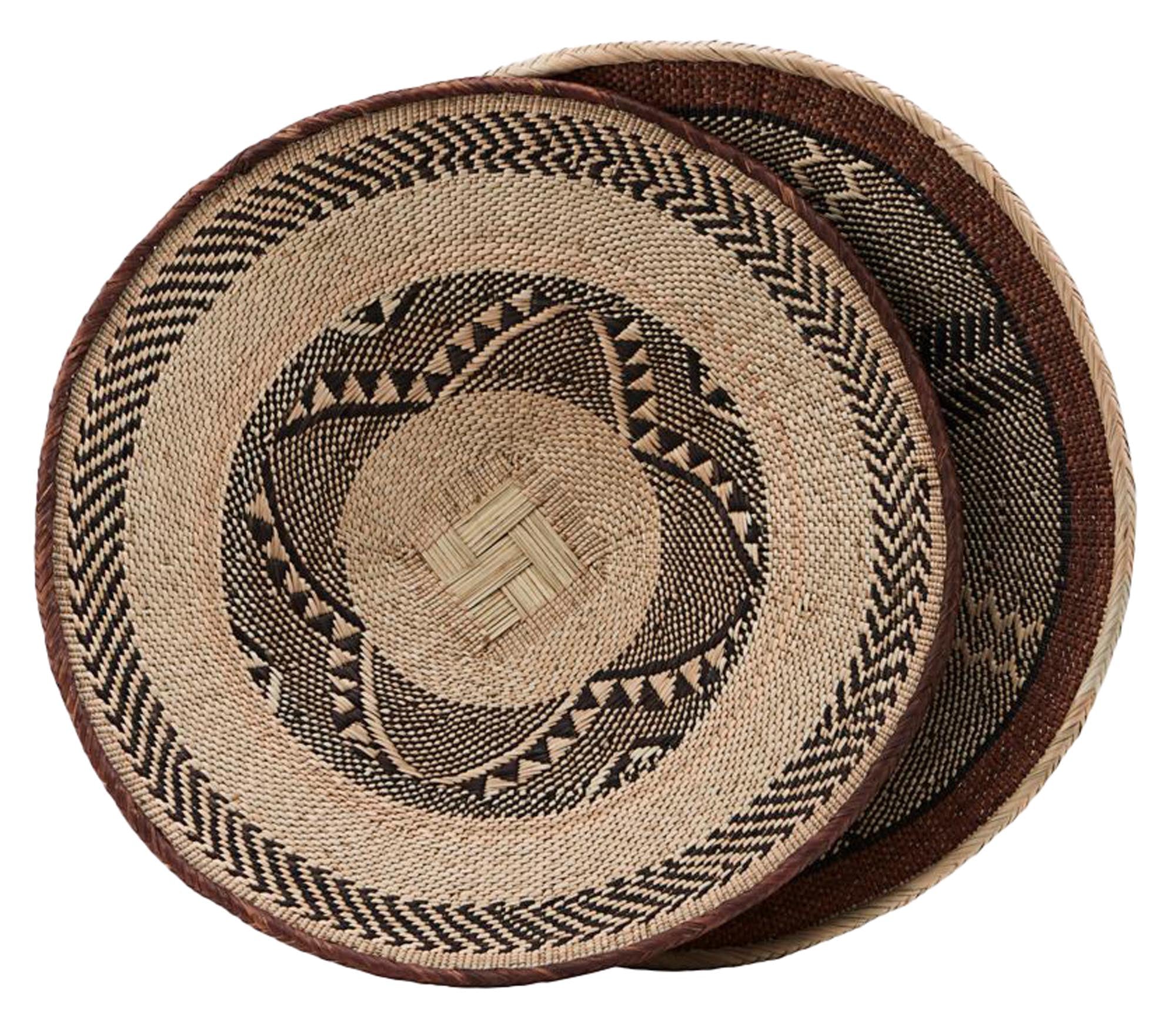 Körbe, Tonga in Natur präsentiert im Onlineshop von KAQTU Design AG. Aufbewahrungskorb ist von House Doctor