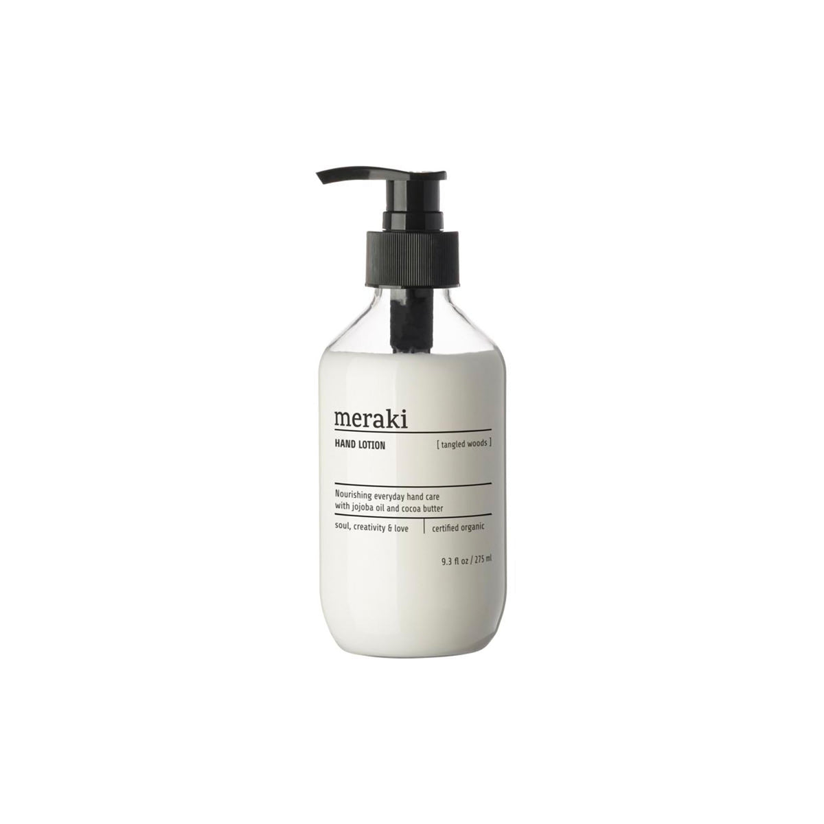 Hand Lotion, Tangled woods in Klar präsentiert im Onlineshop von KAQTU Design AG. Pflege ist von Meraki
