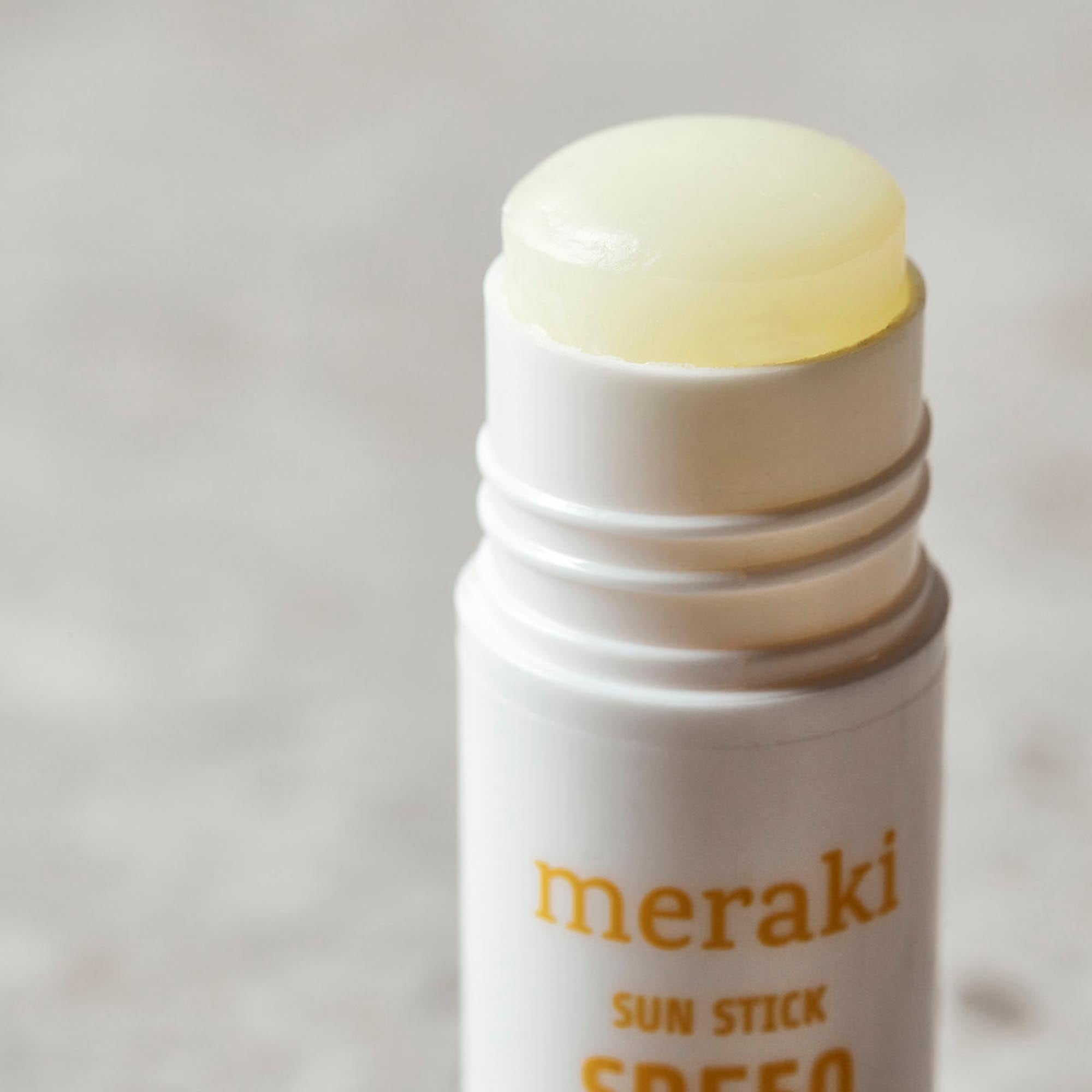 Meraki Sun Stick Pure: Hochwirksamer UV-Schutz für empfindliche Haut.