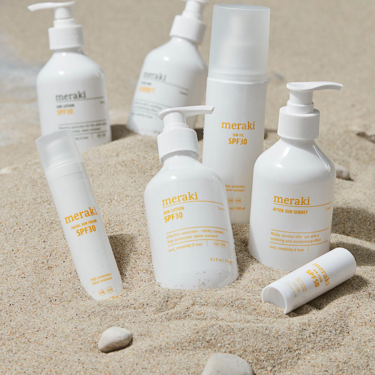 Sun stick, Pure in Weiß präsentiert im Onlineshop von KAQTU Design AG. Sonnenpflege ist von Meraki