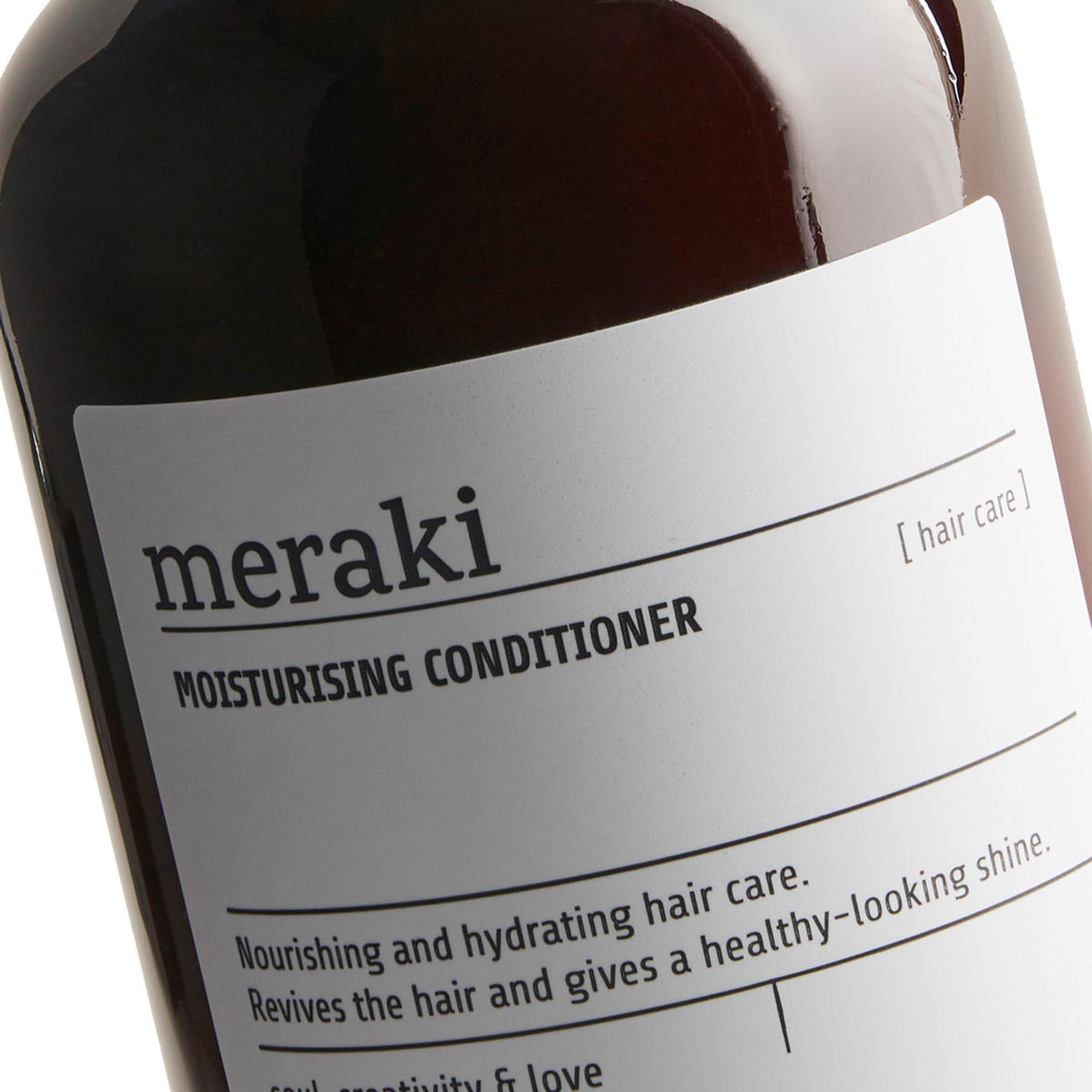 Meraki Conditioner: Feuchtigkeitsspendend für gesundes, weiches Haar.