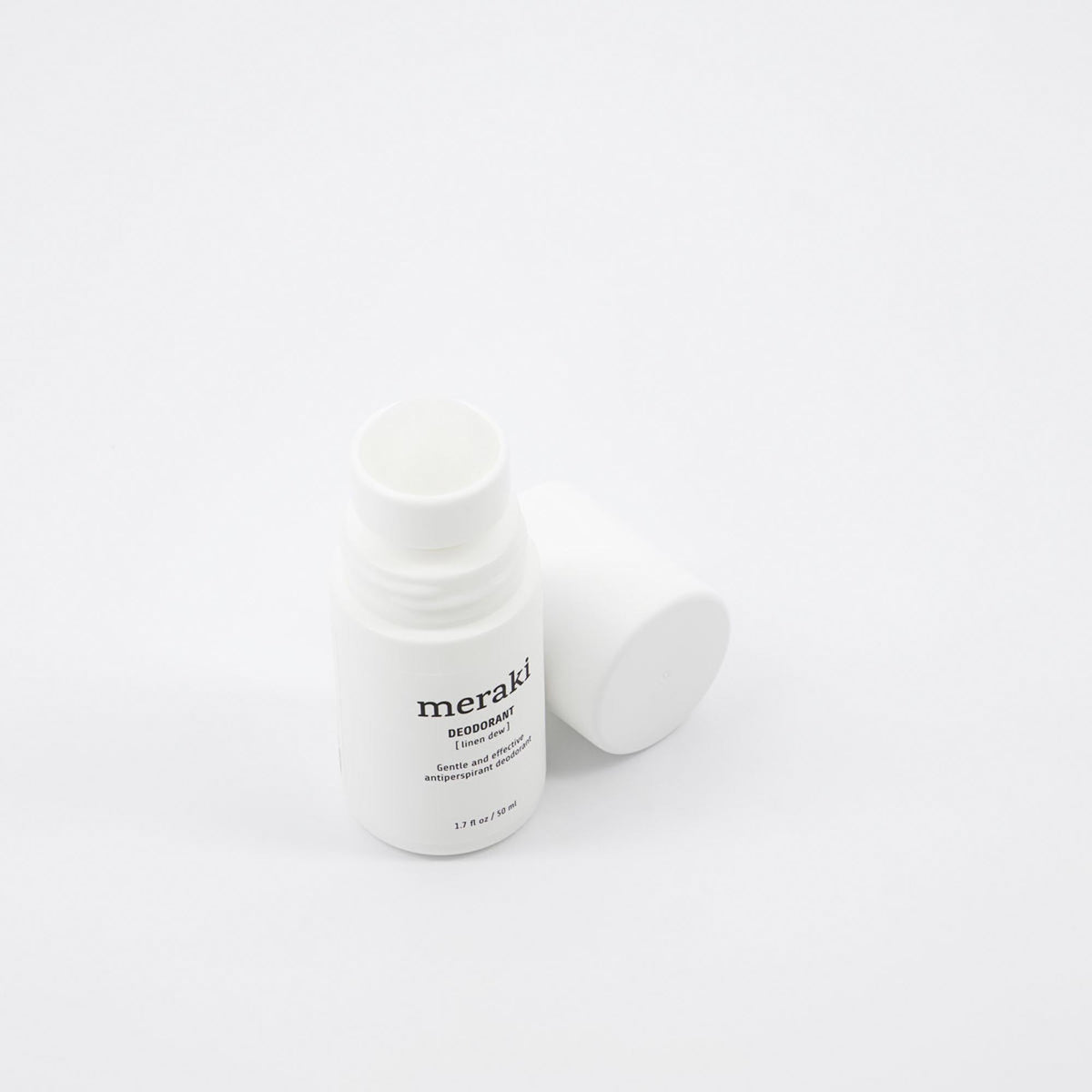 Deodorant, Linen dew in Weiß präsentiert im Onlineshop von KAQTU Design AG. Körperpflege ist von Meraki