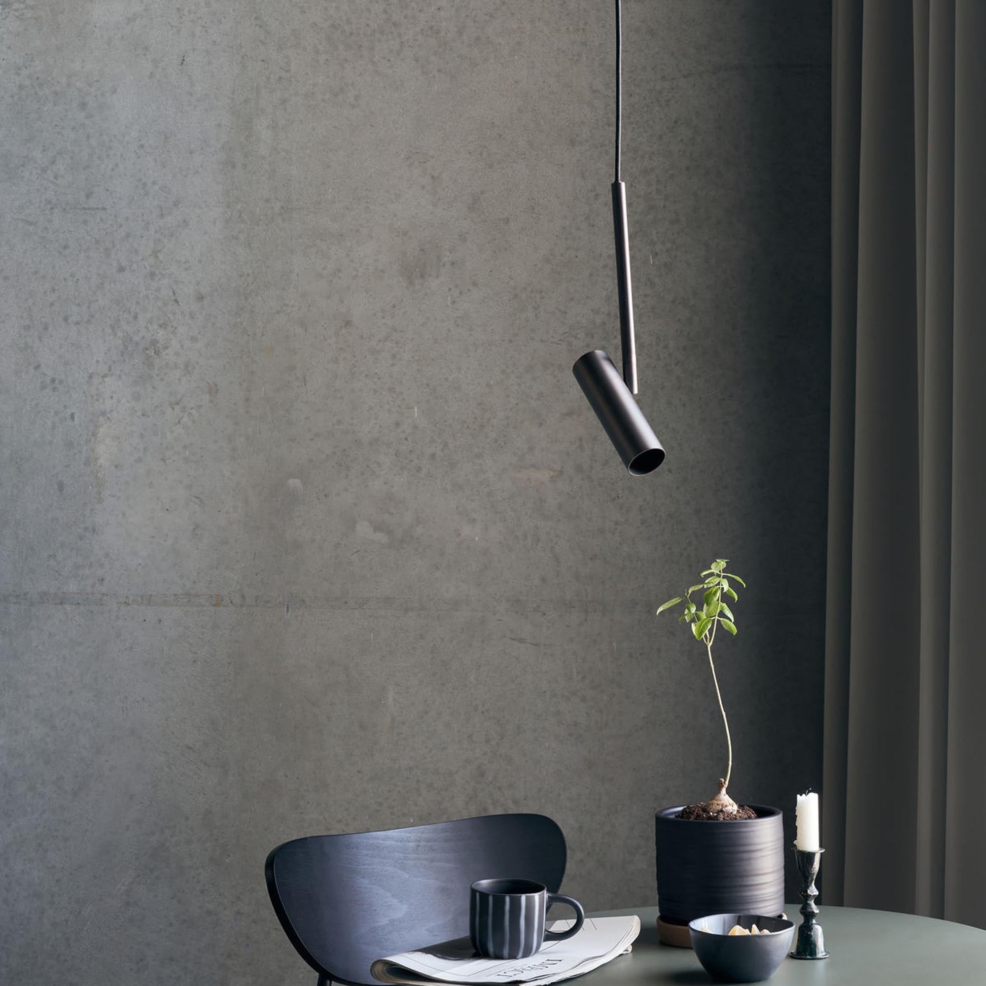 Stilvolle HDNorm Lampe in Antik-Schwarz von House Doctor.