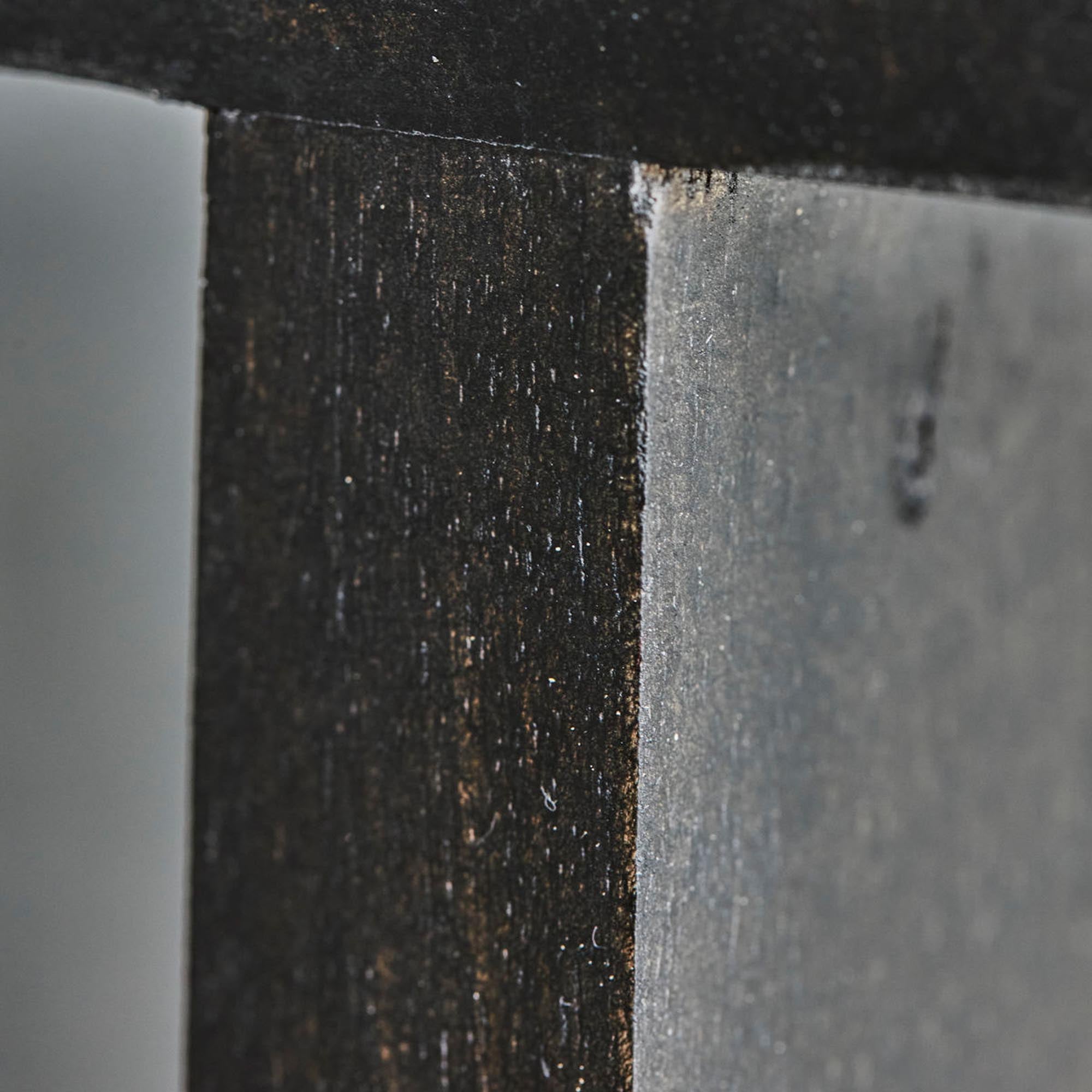 Moderner Konsolentisch HDSet von House Doctor in tiefem Schwarz.