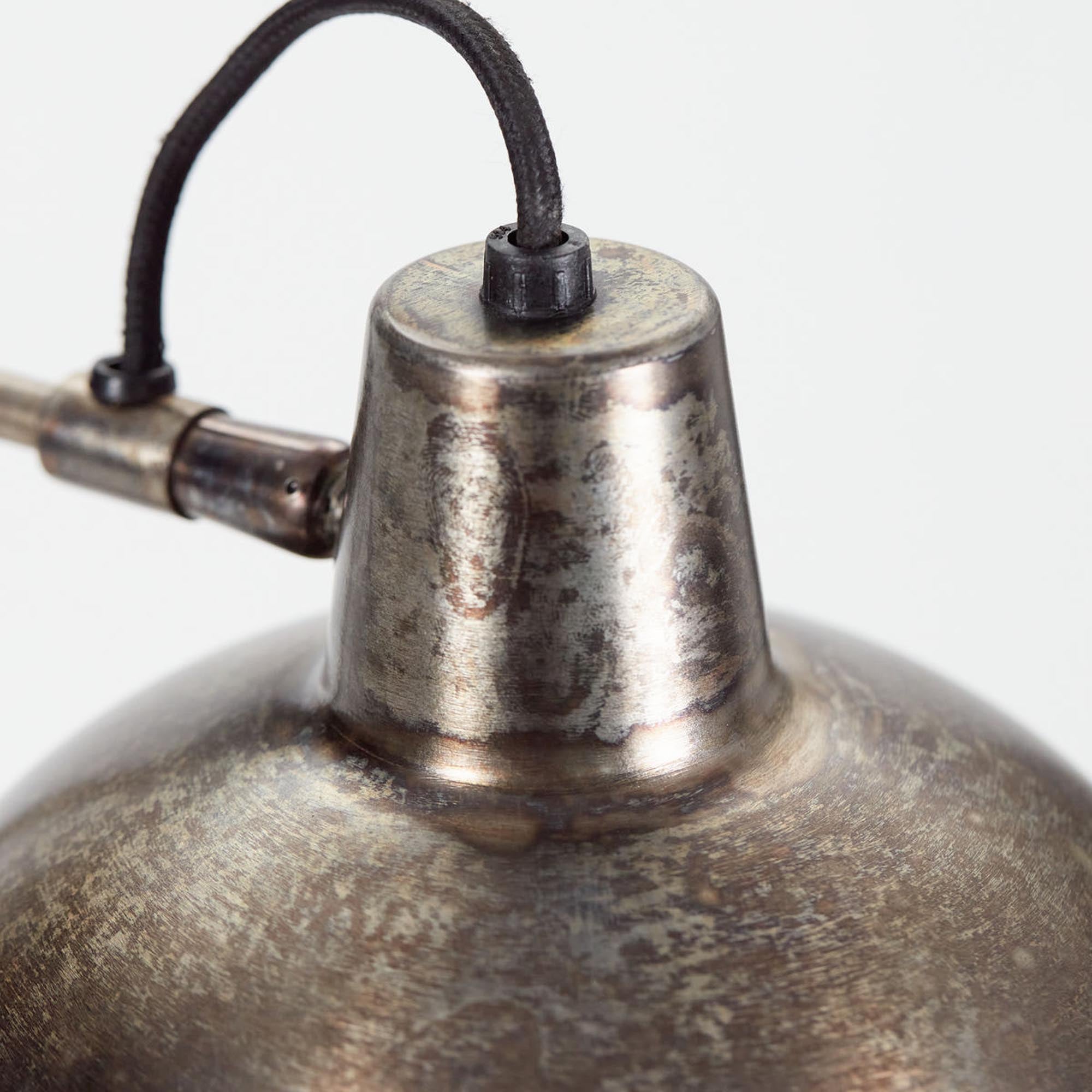 Vintage Tischleuchte HDDesk in Braun von House Doctor, stilvoll.