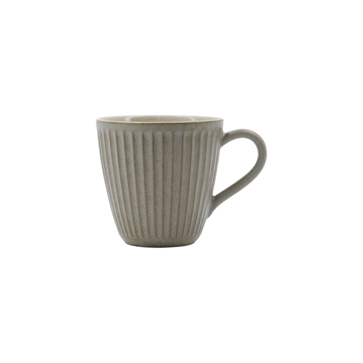 Tasse, HDPleat, Grau/braun in Grau/braun präsentiert im Onlineshop von KAQTU Design AG. Tasse ist von House Doctor