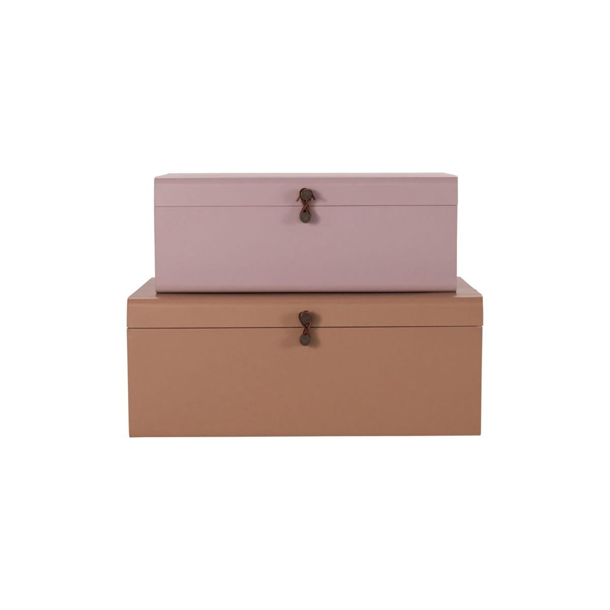 Aufbewahrung, HDMetal, Beige/Rose in Beige/Rose präsentiert im Onlineshop von KAQTU Design AG. Aufbewahrungsboxen ist von House Doctor