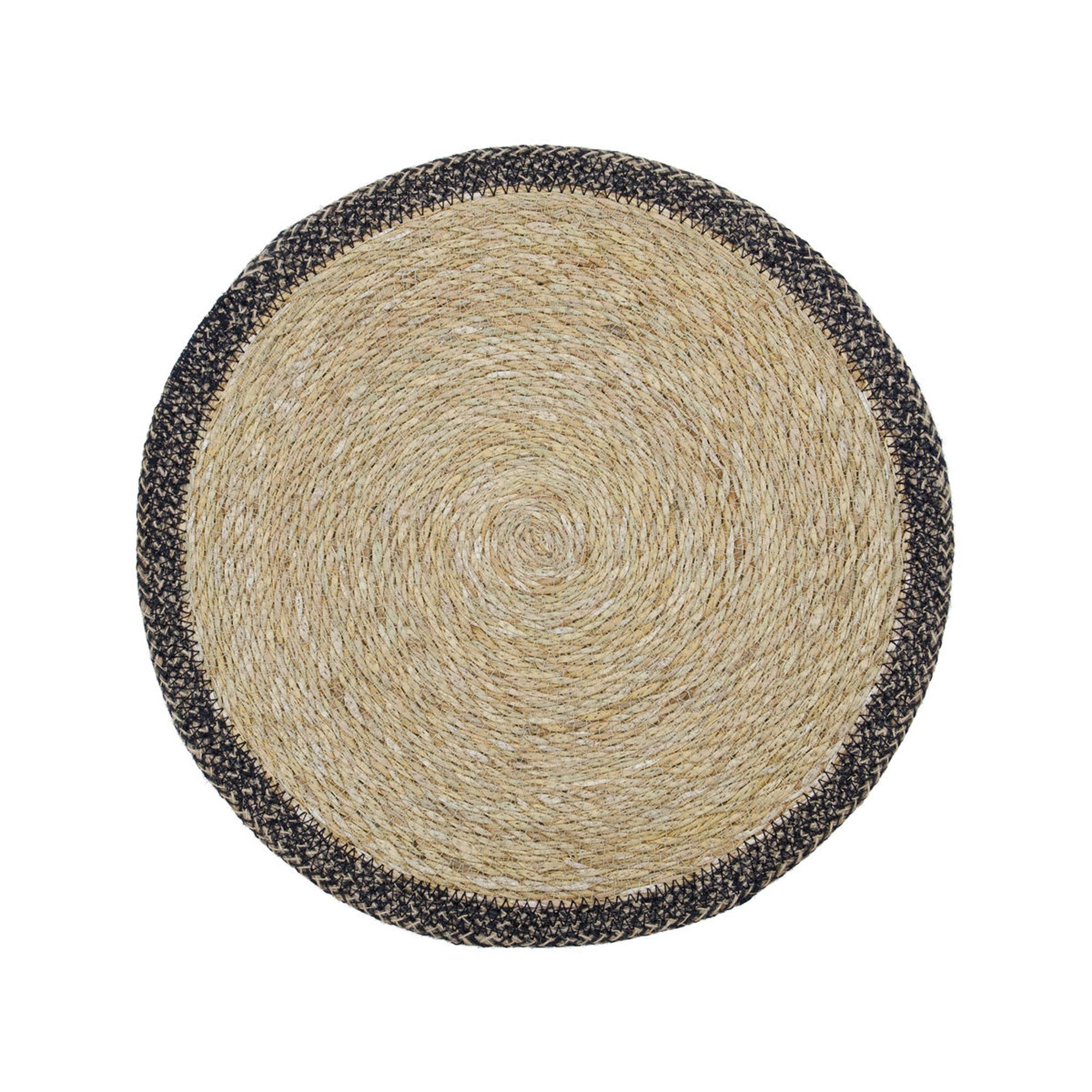 Elegantes Tischset HDSpace von House Doctor in Schwarz und Natur.