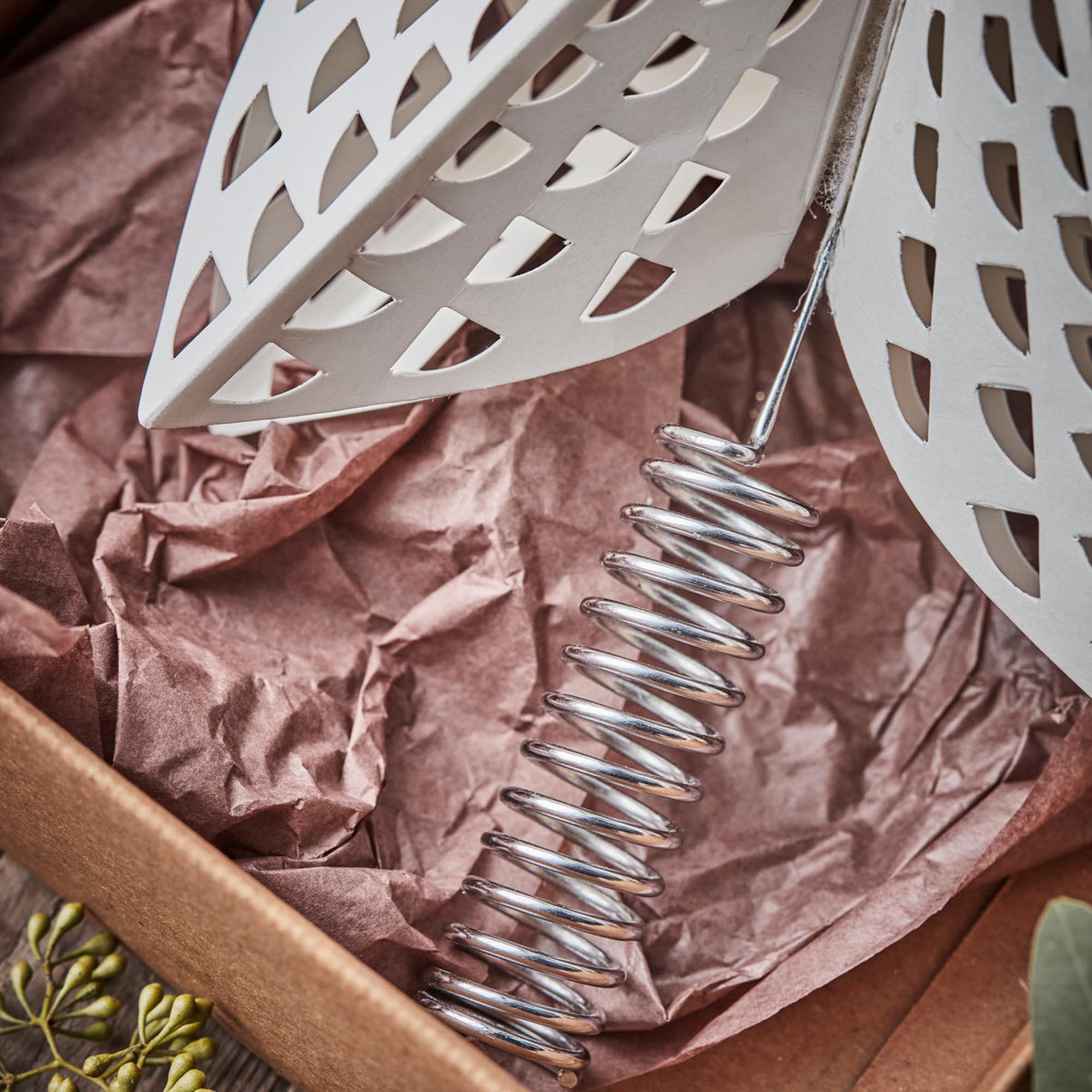 Weisser HDGint Weihnachtsbaumstern von House Doctor, stilvoll & modern.