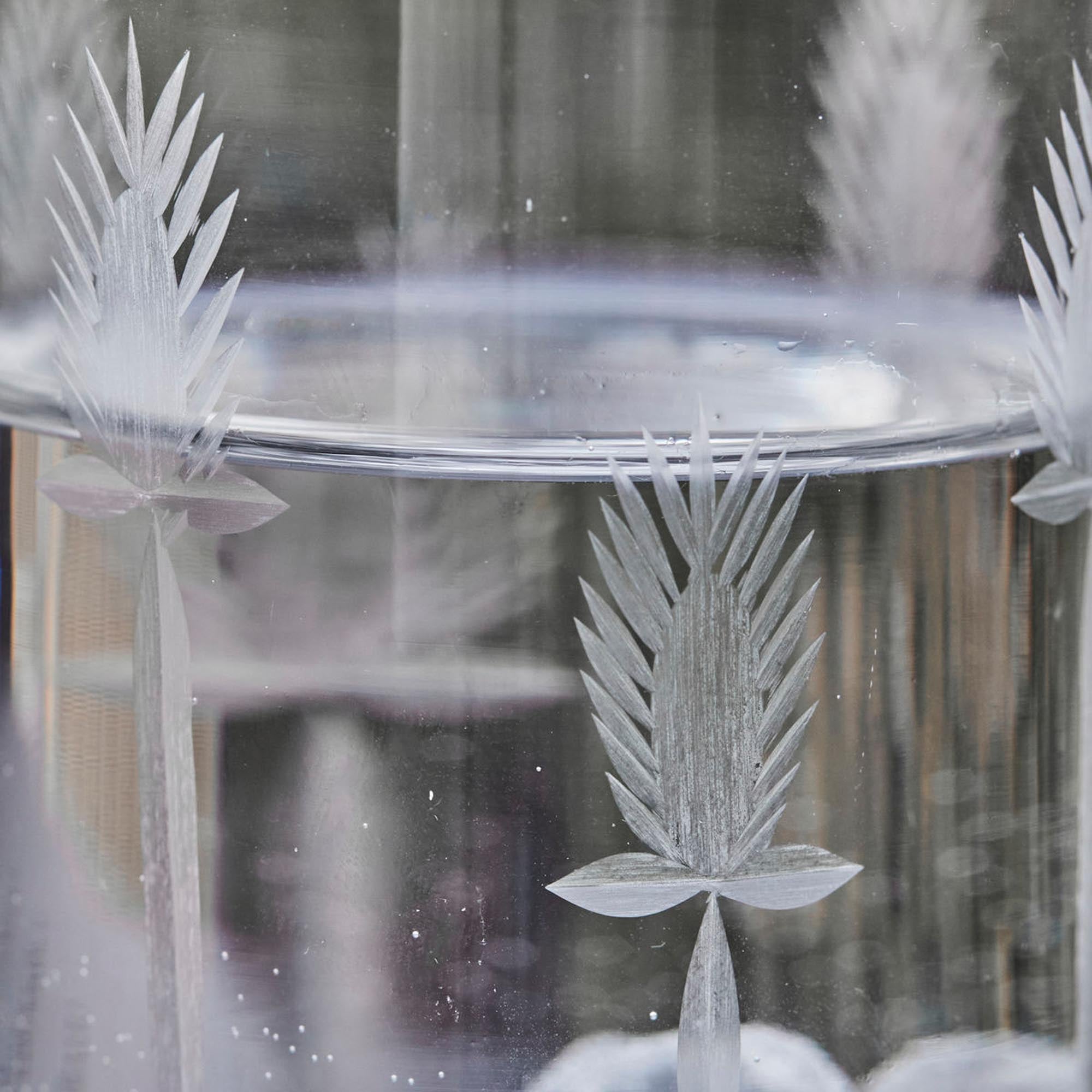 Elegantes Longdrinkglas HDVintage von House Doctor, glasklar.