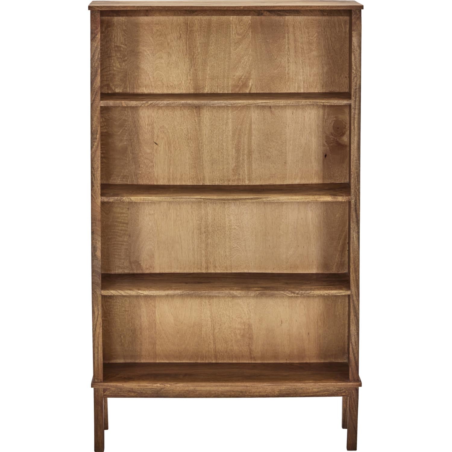 Elegantes Standregal HDBalance in antikbraun, ideal zur stilvollen Präsentation von Büchern und persönlichen Sammlungen.