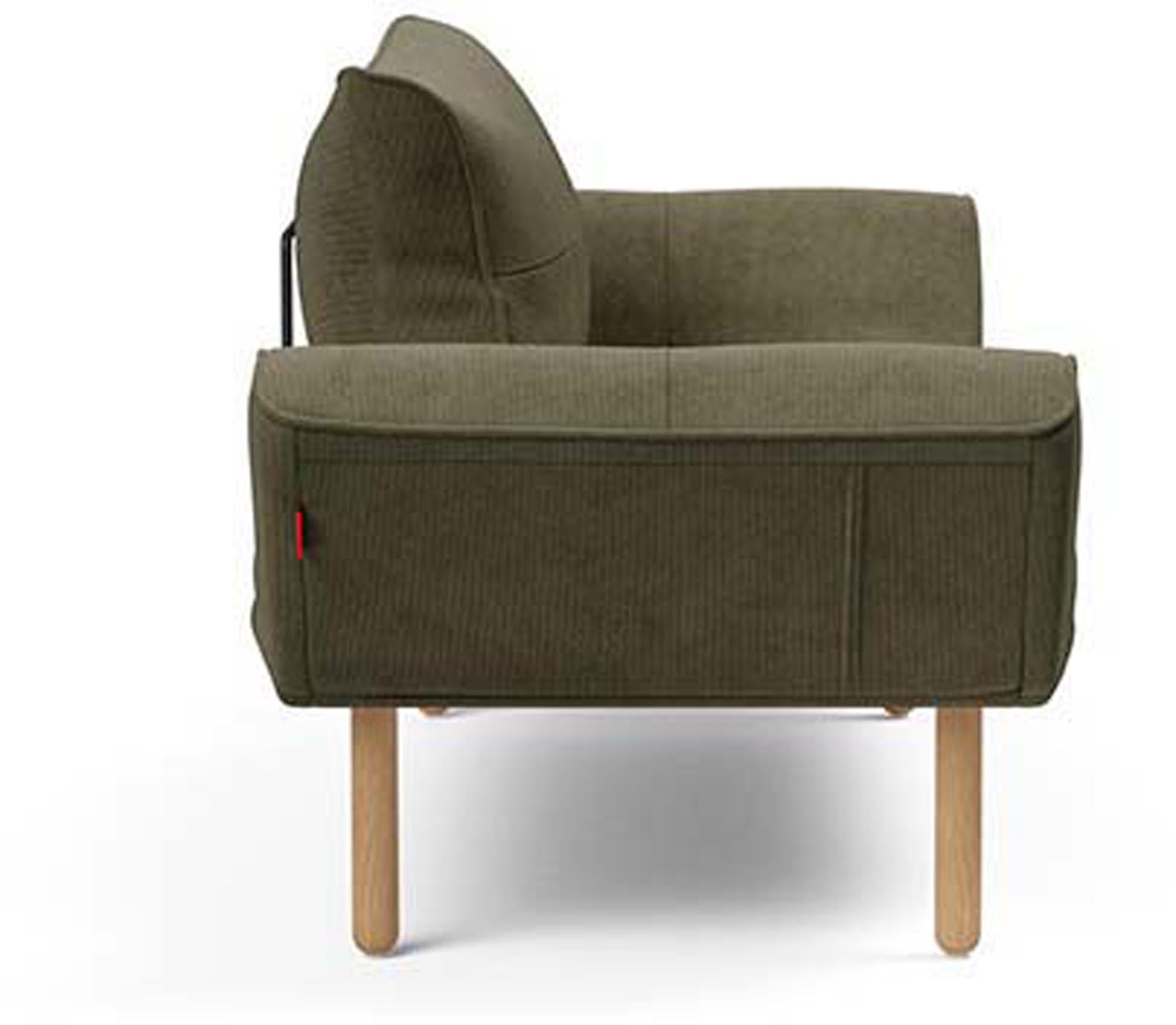 Erleben Sie das Zeal Klappsofa 70 Stem von Innovation Living – modern, funktional und ideal für kleine Räume und spontane Übernachtungen.