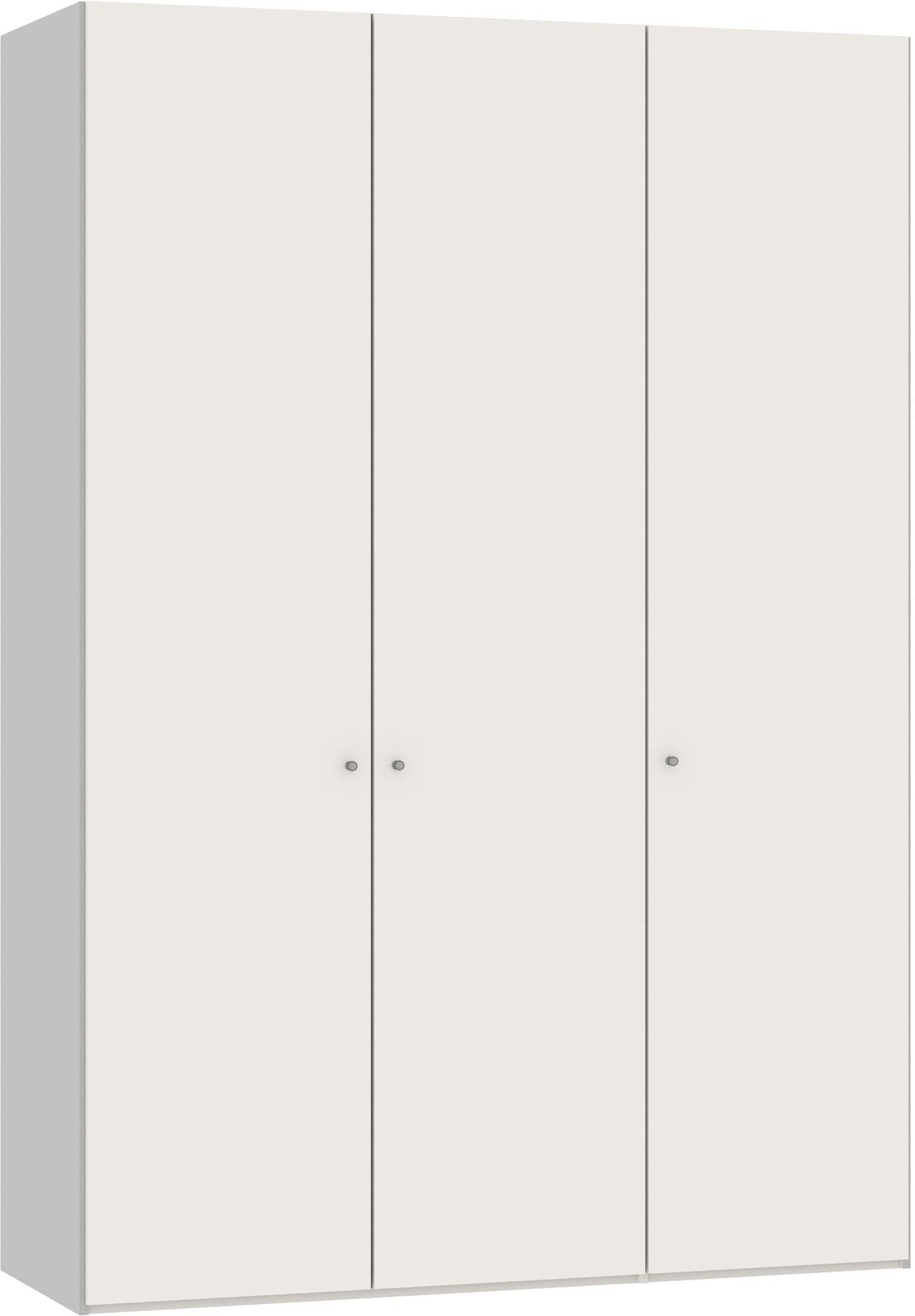 Eleganter 3-türiger Drehtürenschrank in Cremeweiss von Jutzler.