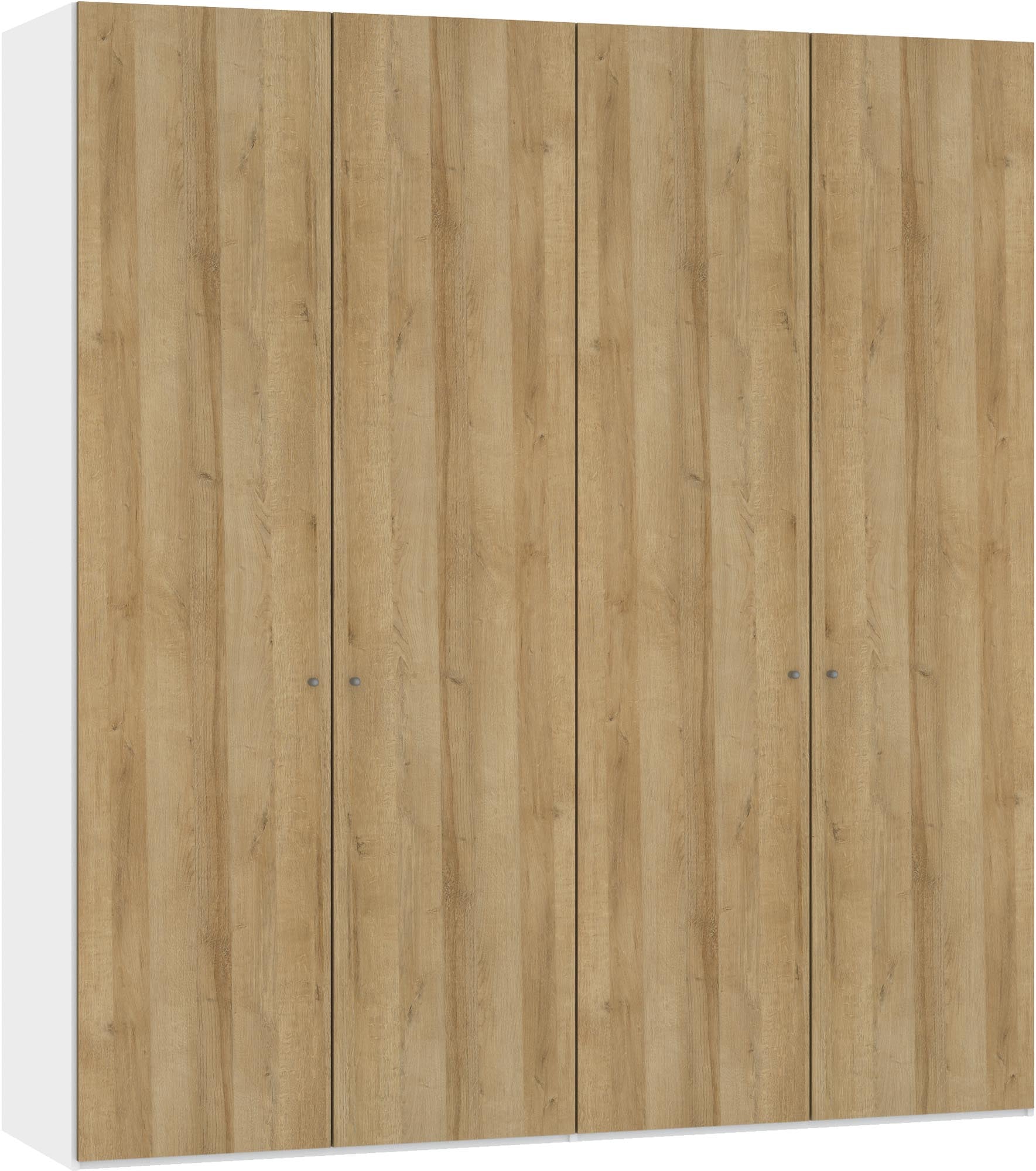 Eleganter 4-türiger Eiche-Schrank von Jutzler für maximalen Stauraum.