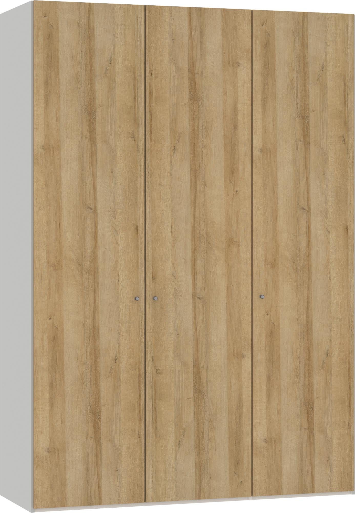 Eleganter Jutzler Drehtürenschrank aus Eiche mit drei geräumigen Türen.