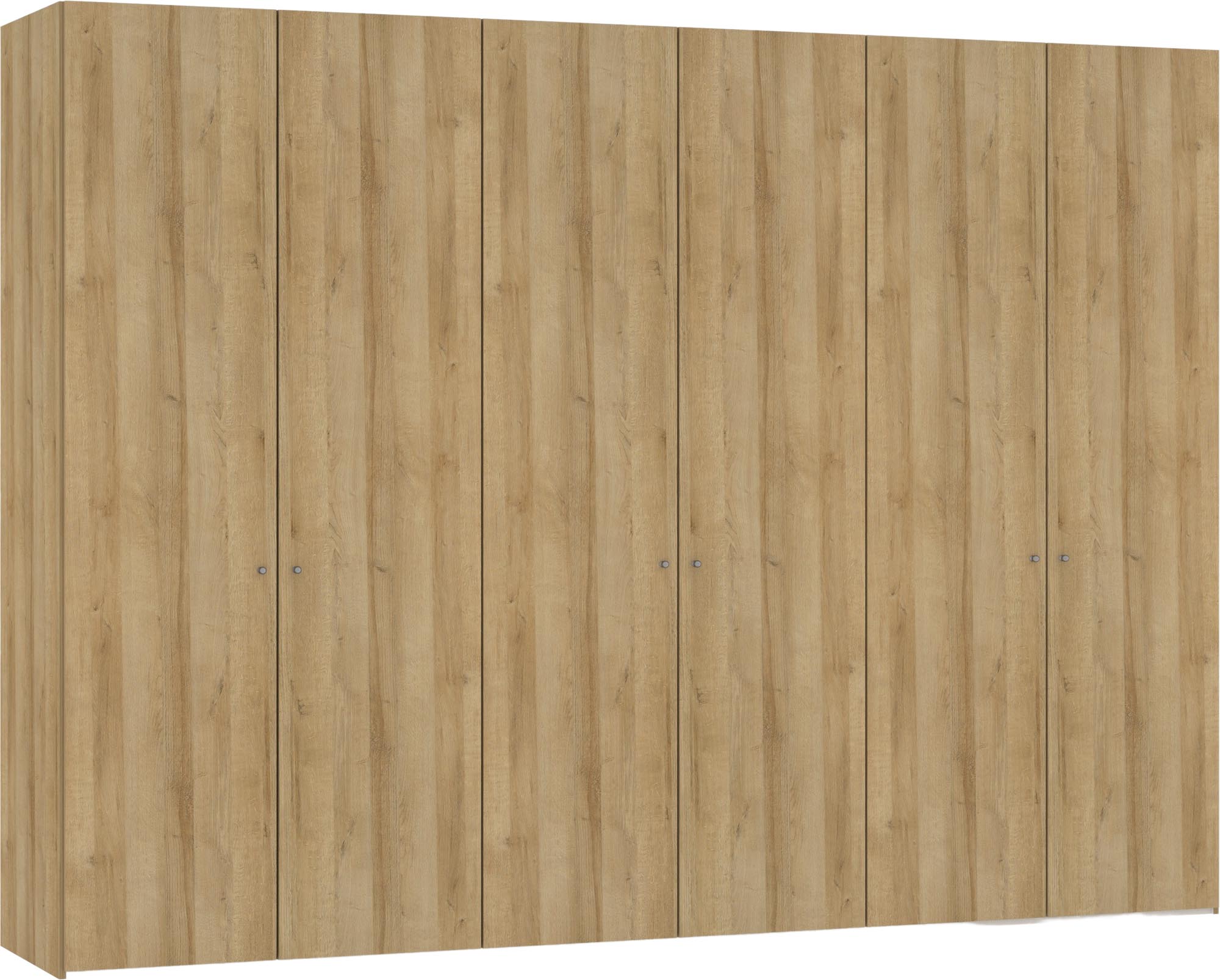 Stilvoller 6-türiger Drehtürenschrank aus Eiche von Jutzler. Hohe Funktionalität trifft auf individuelles Design für Ihr Zuhause.