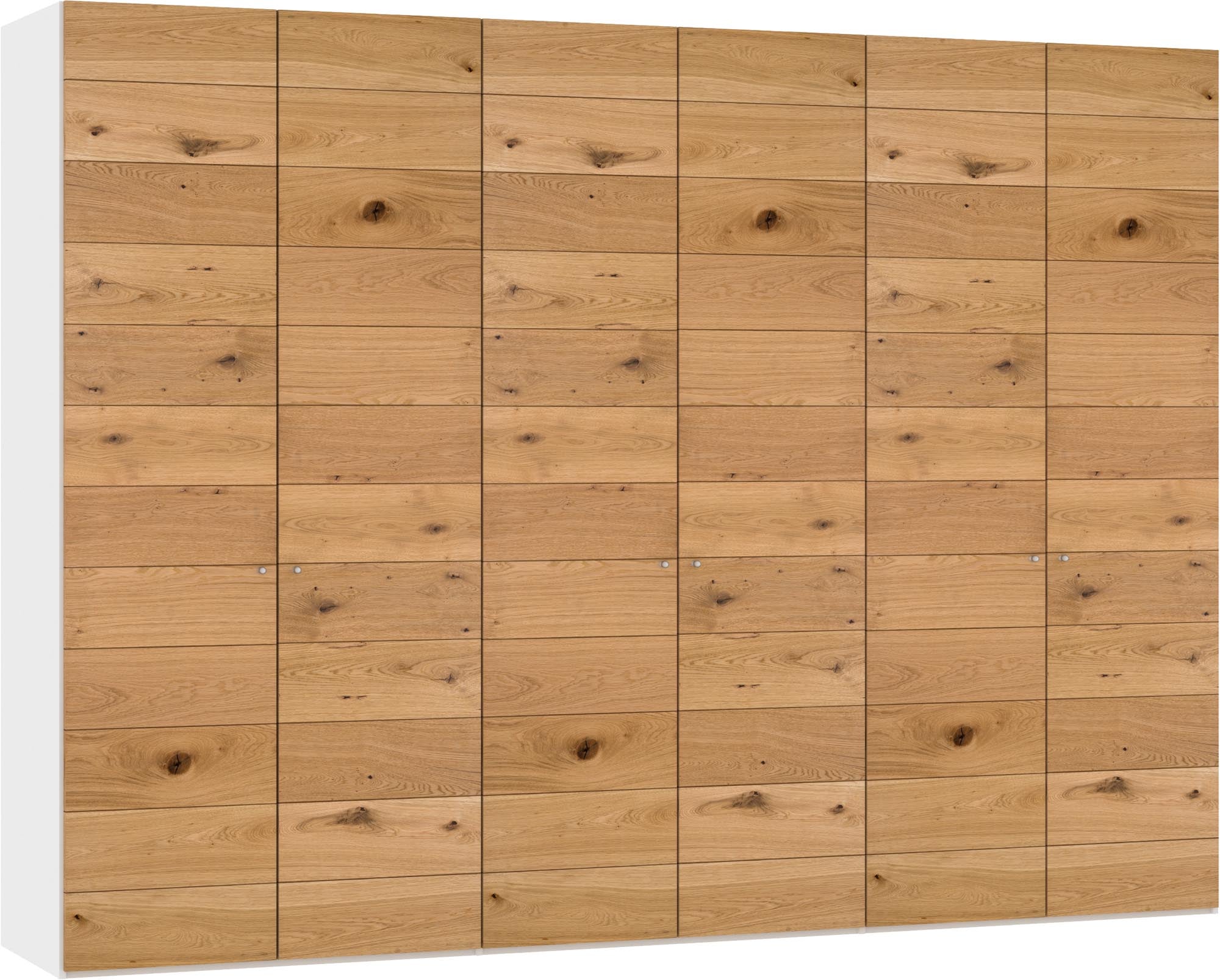 Eleganter 6-türiger Wildeiche-Schrank von Jutzler für stilvolle Ordnung.