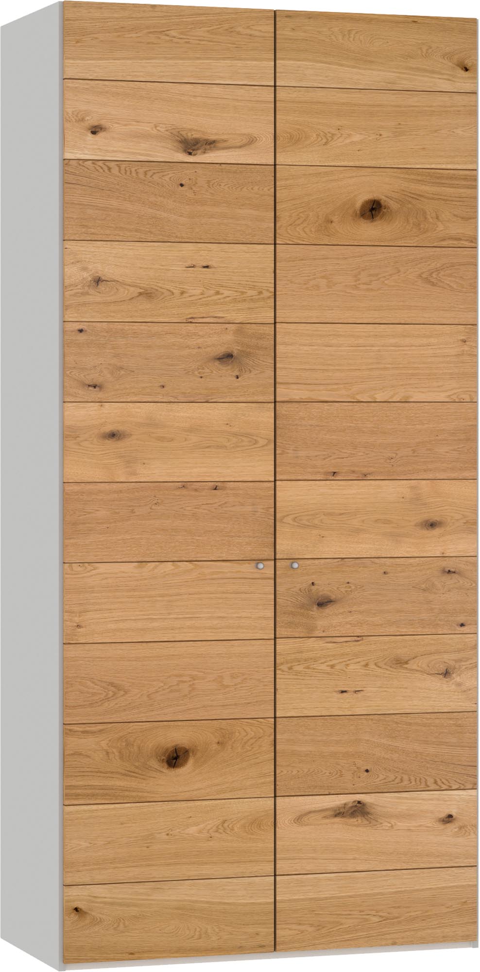 Eleganter 2-türiger Drehtürenschrank aus hochwertiger Wildeiche von Jutzler – ideal für ein modernes und gemütliches Zuhause.