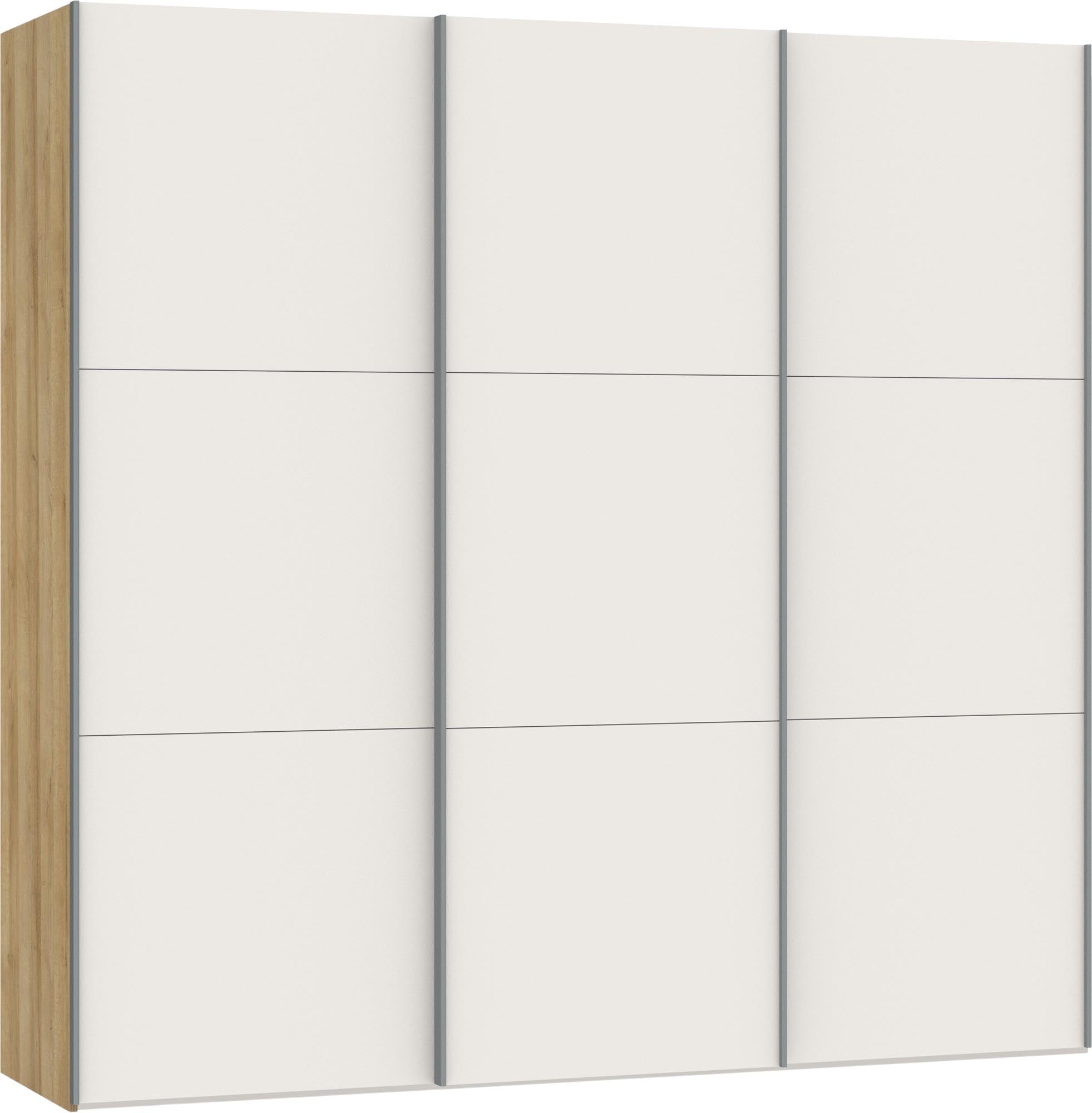 Eleganter Jutzler Schwebetürenschrank in Cremeweiss für Ihr Zuhause.