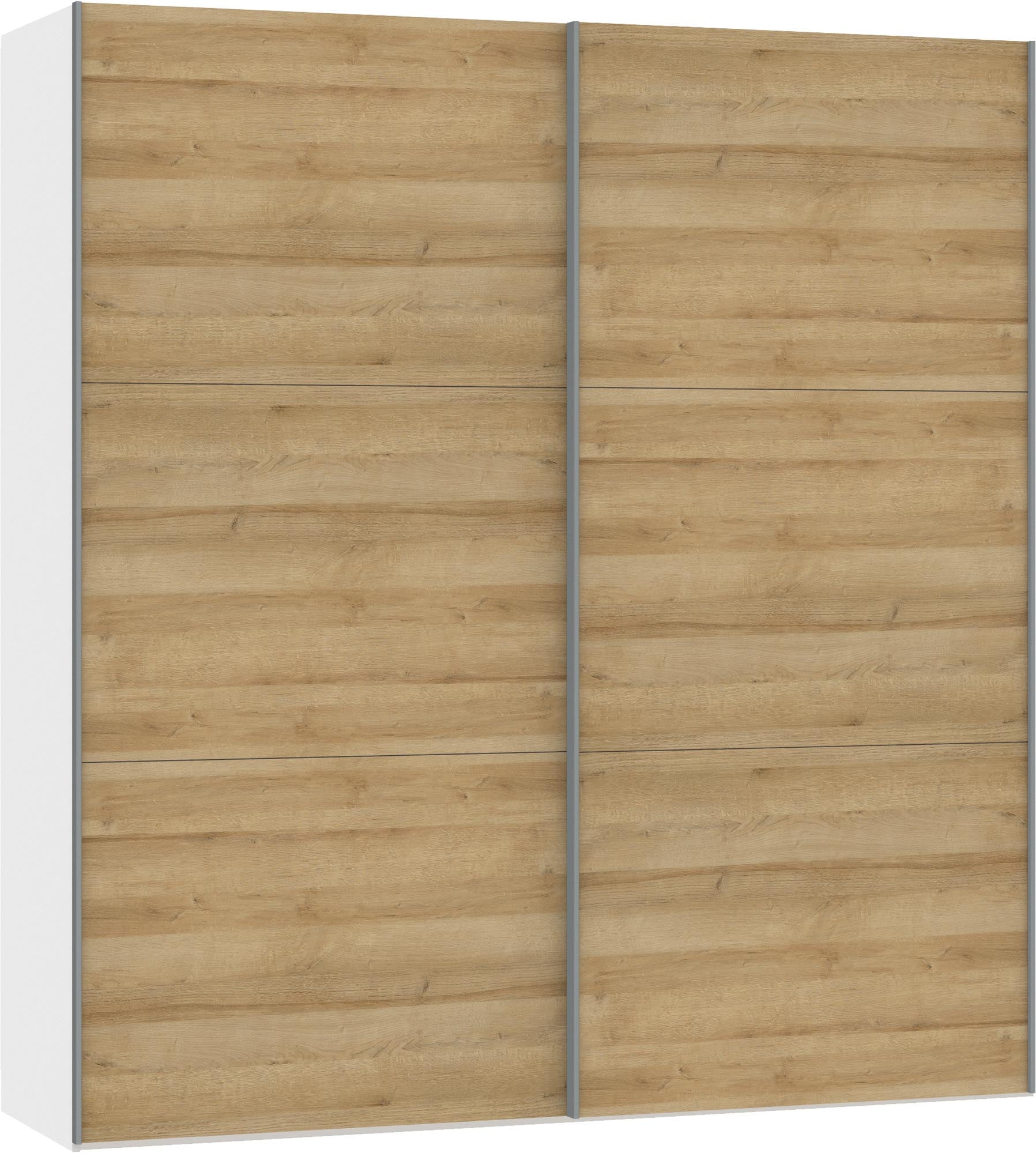 Moderner Jutzler Schrank XS Eiche mit vielseitigem Zubehör.