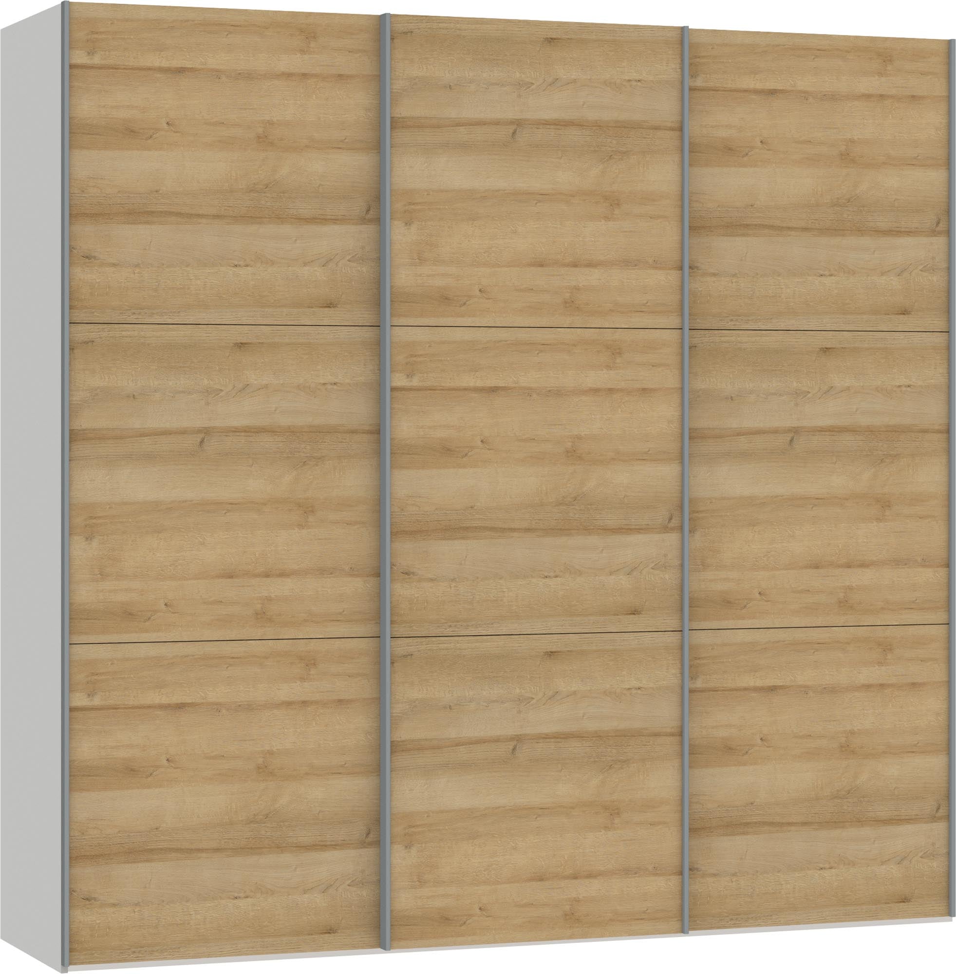 Entdecken Sie den Schwebetürenschrank S Eiche von Jutzler – stilvoll, stabil und individuell anpassbar für jeden Raum.