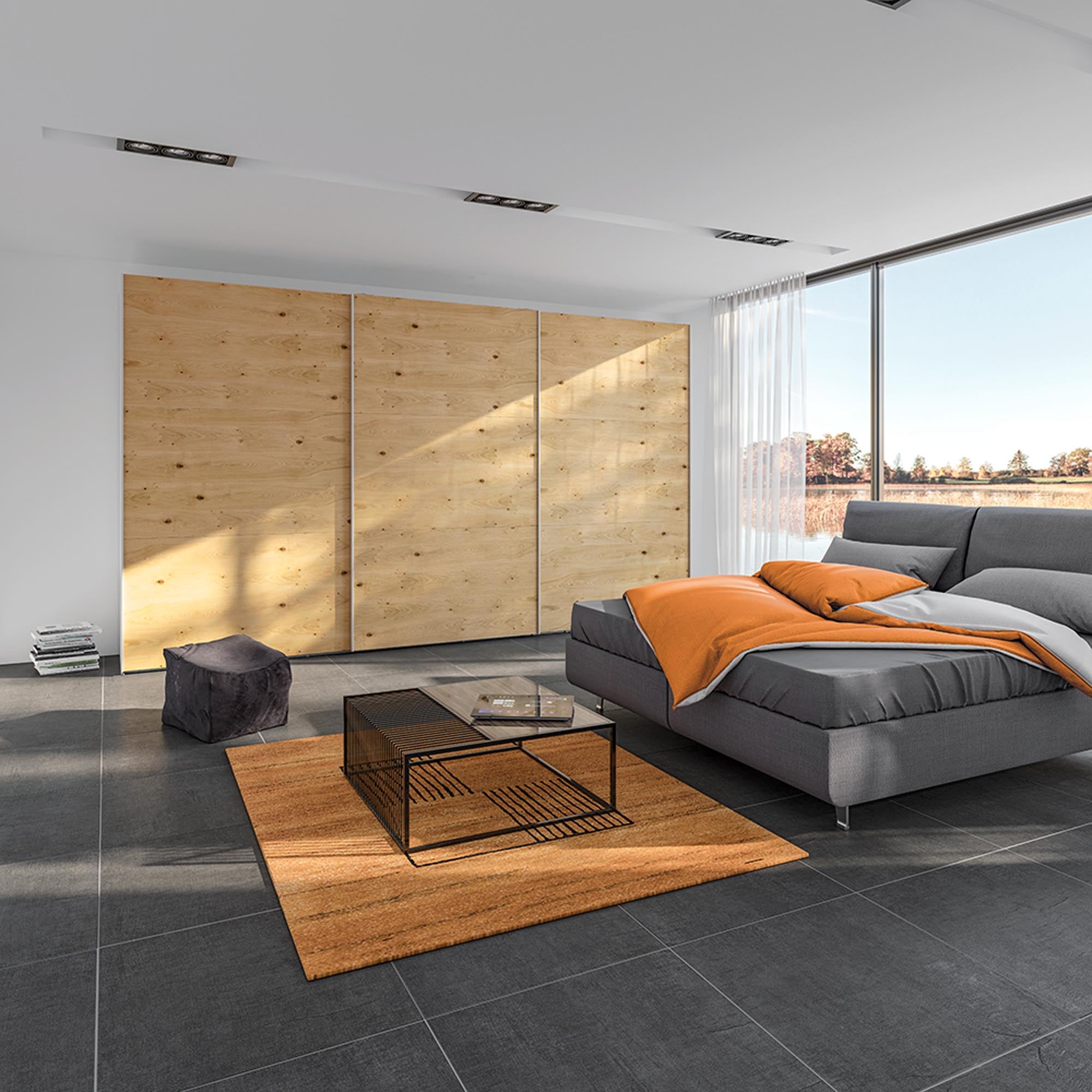 Eleganter Jutzler Eiche-Schrank mit umfangreichem Zubehör-Set.