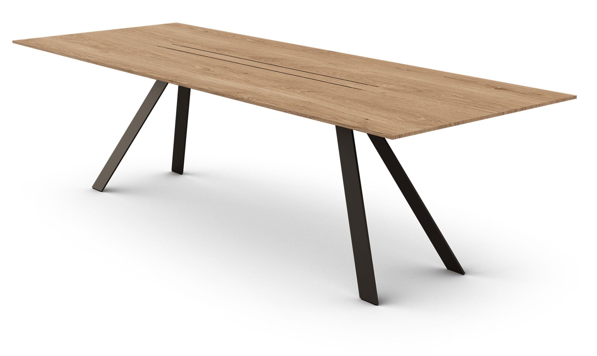 Entdecken Sie den Airblade Tisch in elegantem Schwarz von Mobimex – ein stilvolles Möbelstück, das modernes Design und Funktionalität vereint.