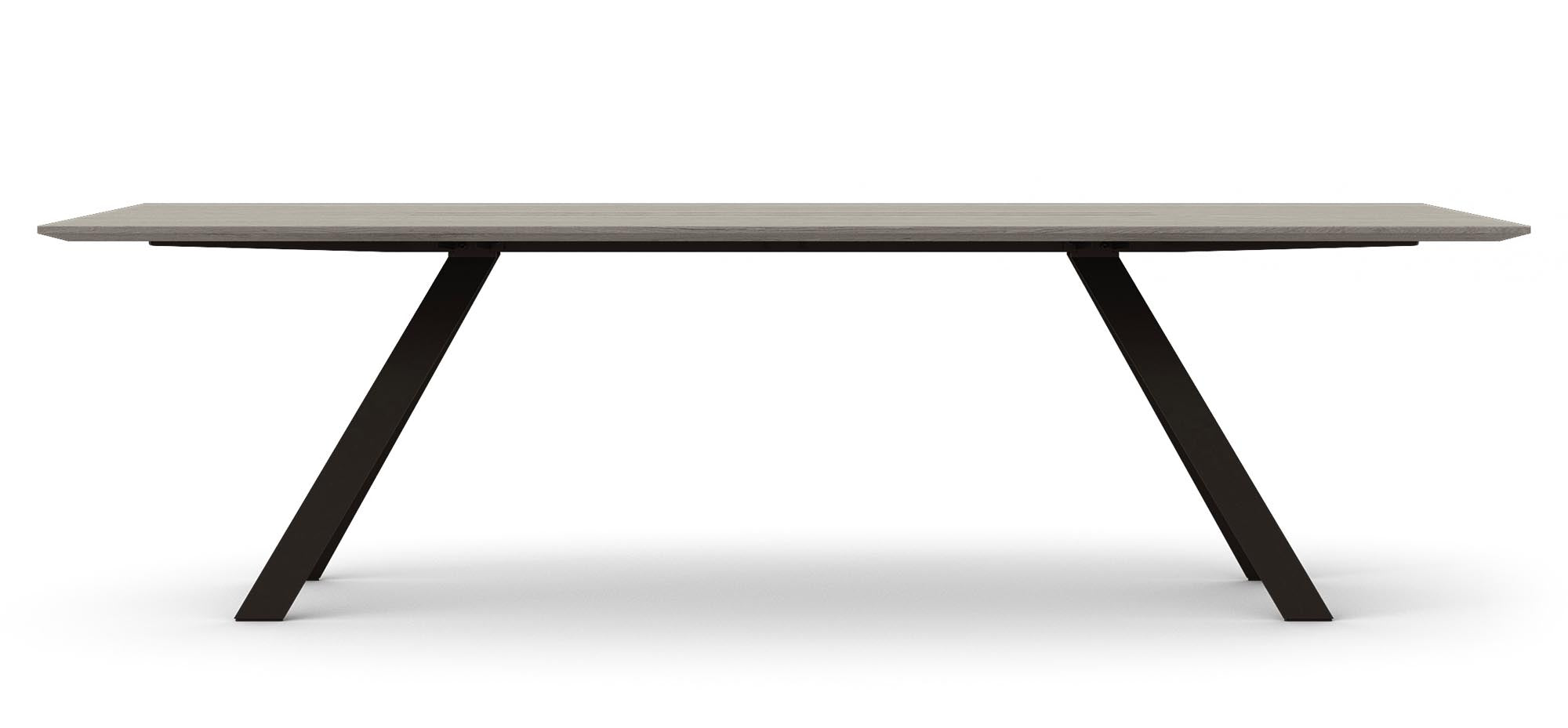 Erleben Sie den Airblade Tisch in edlem Schwarz von Mobimex – ein zeitloses Design, das Eleganz und Vielseitigkeit in Ihr Zuhause bringt.