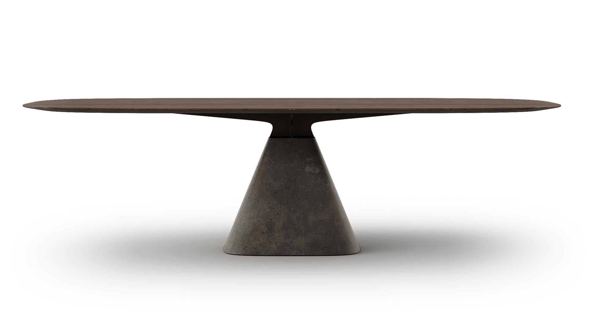 Eleganter Tisch Bridge in Anthrazit von Mobimex, modernes Design, hochwertige Materialien, vielseitig einsetzbar.