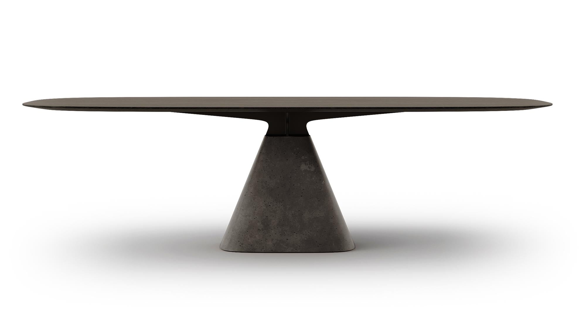 Eleganter Tisch Bridge in Anthrazit von Mobimex, hochwertig verarbeitet, modernes Design, vielseitig einsetzbar, zeitlos stilvoll.