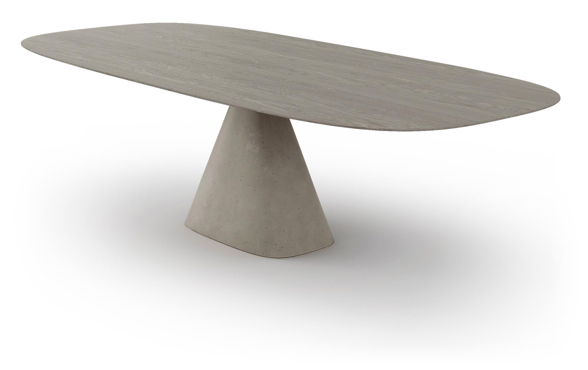 Entdecken Sie den ovalen Tisch Bridge in Creme von Mobimex – ein elegantes Möbelstück, das zeitlose Schönheit und Funktionalität vereint.