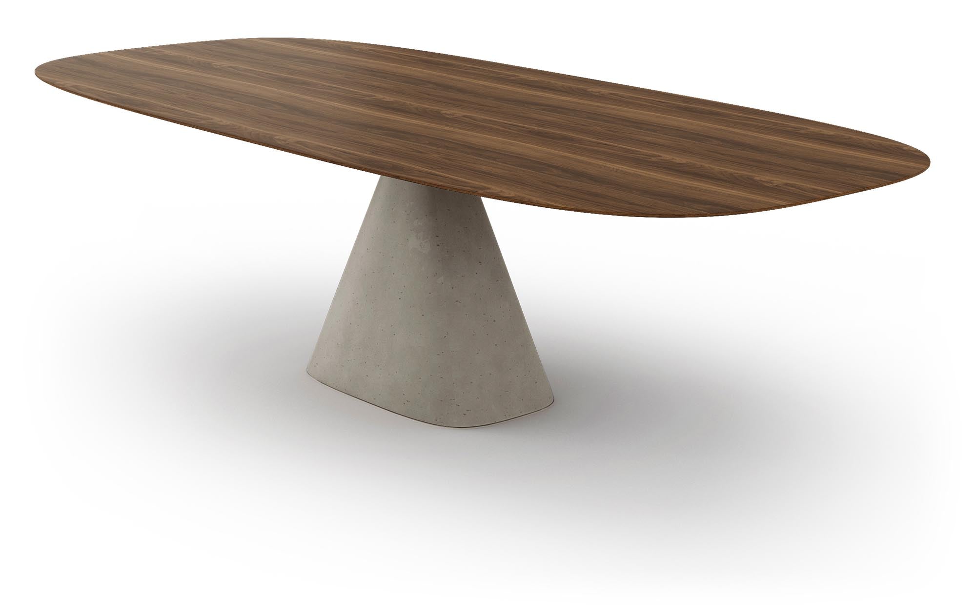 Der ovale Tisch Bridge in Creme von Mobimex vereint elegantes Design mit Funktionalität und passt perfekt in jedes moderne Zuhause.