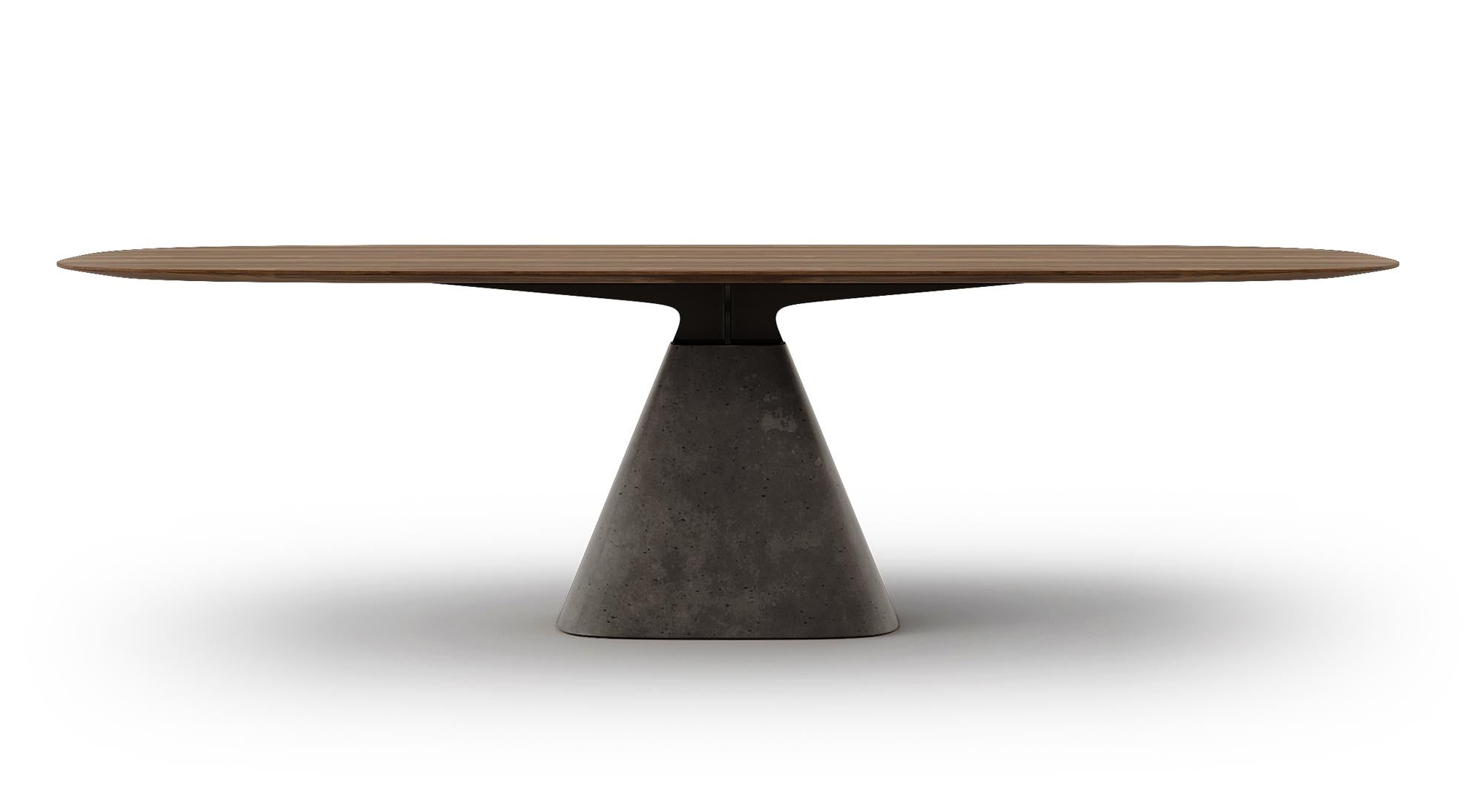 Eleganter Tisch Bridge in Anthrazit von Mobimex, modernes Design, hochwertige Materialien, vielseitig einsetzbar.