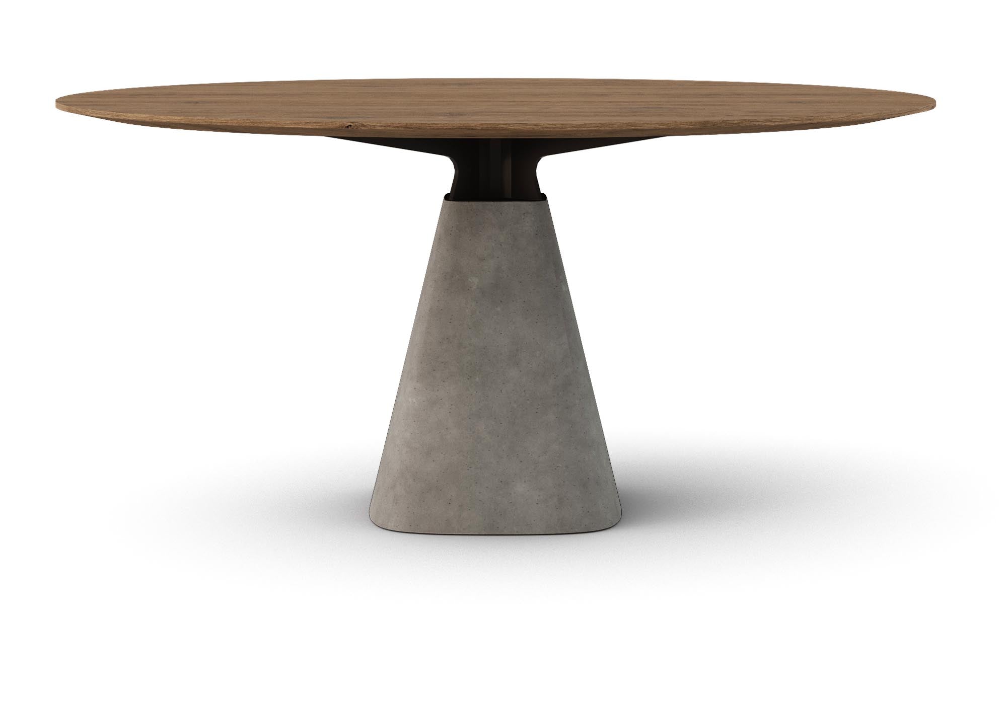 Luxuriöser Bridge Round creme Tisch für moderne Wohnräume.