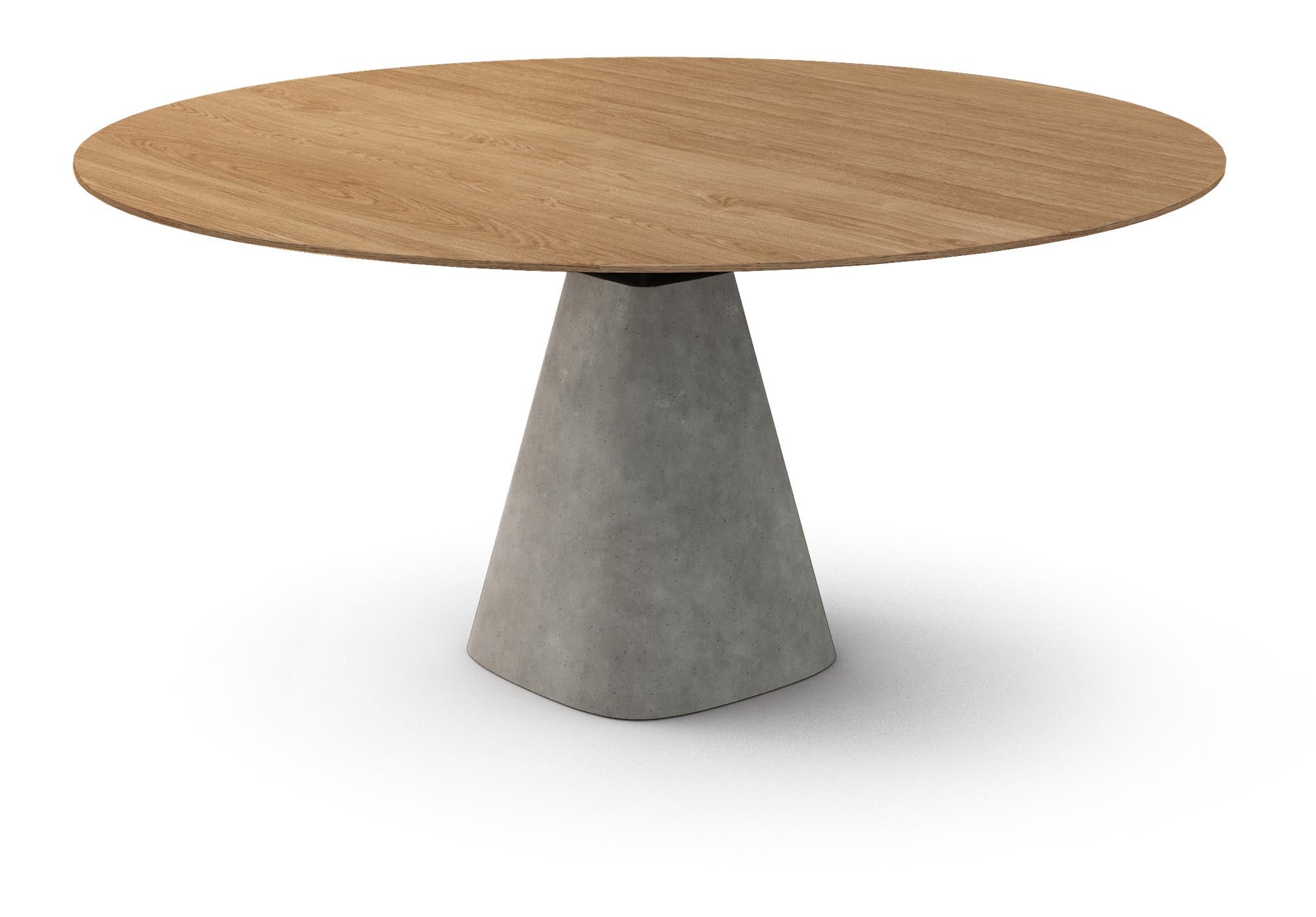 Stilvoller Bridge Round creme Tisch für exklusive Raumgestaltung.