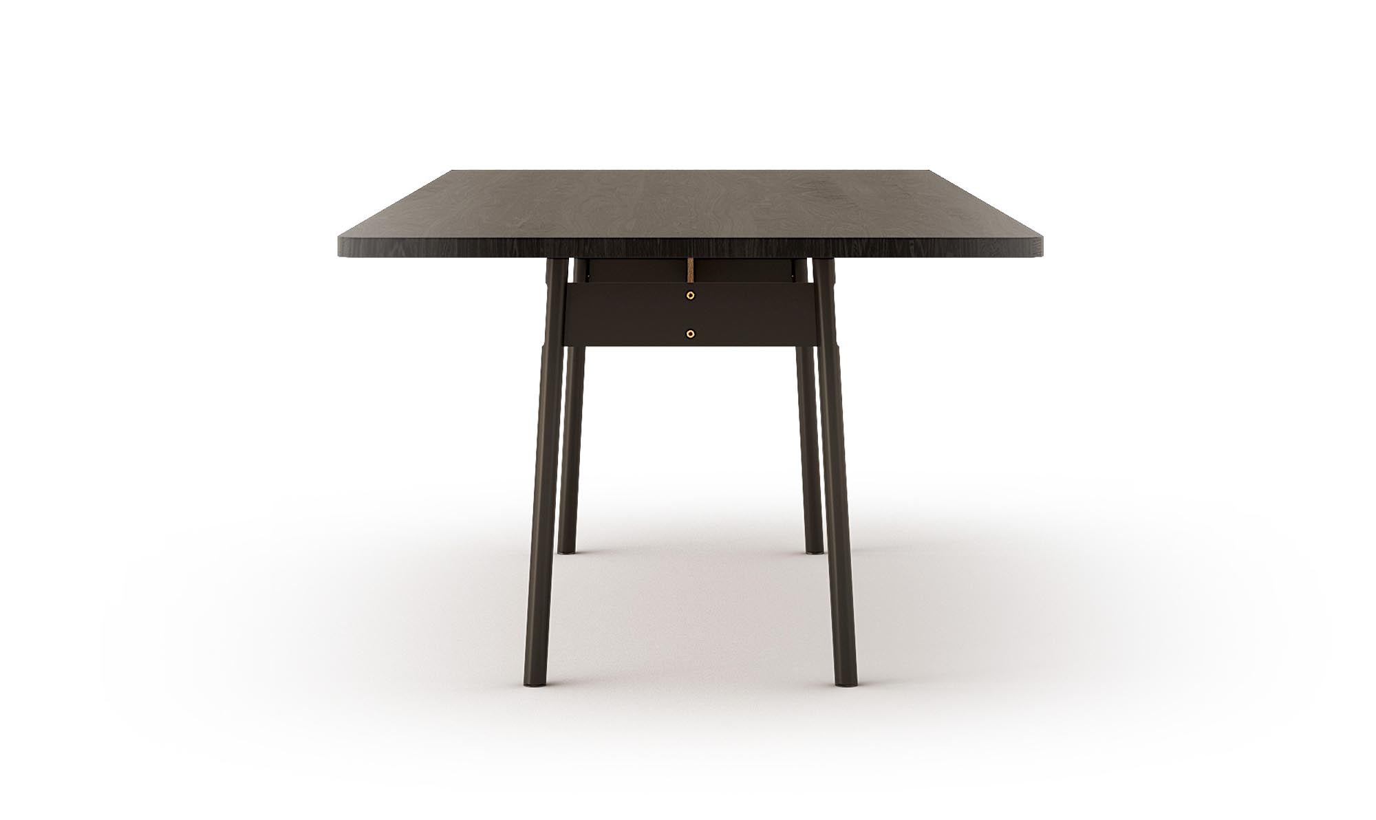 Entdecken Sie den ANY Esstisch von Mobimex: Zeitloses Design, hochwertige Eiche und Platz für gesellige Runden. Ein eleganter Mittelpunkt für Ihr Zuhause.