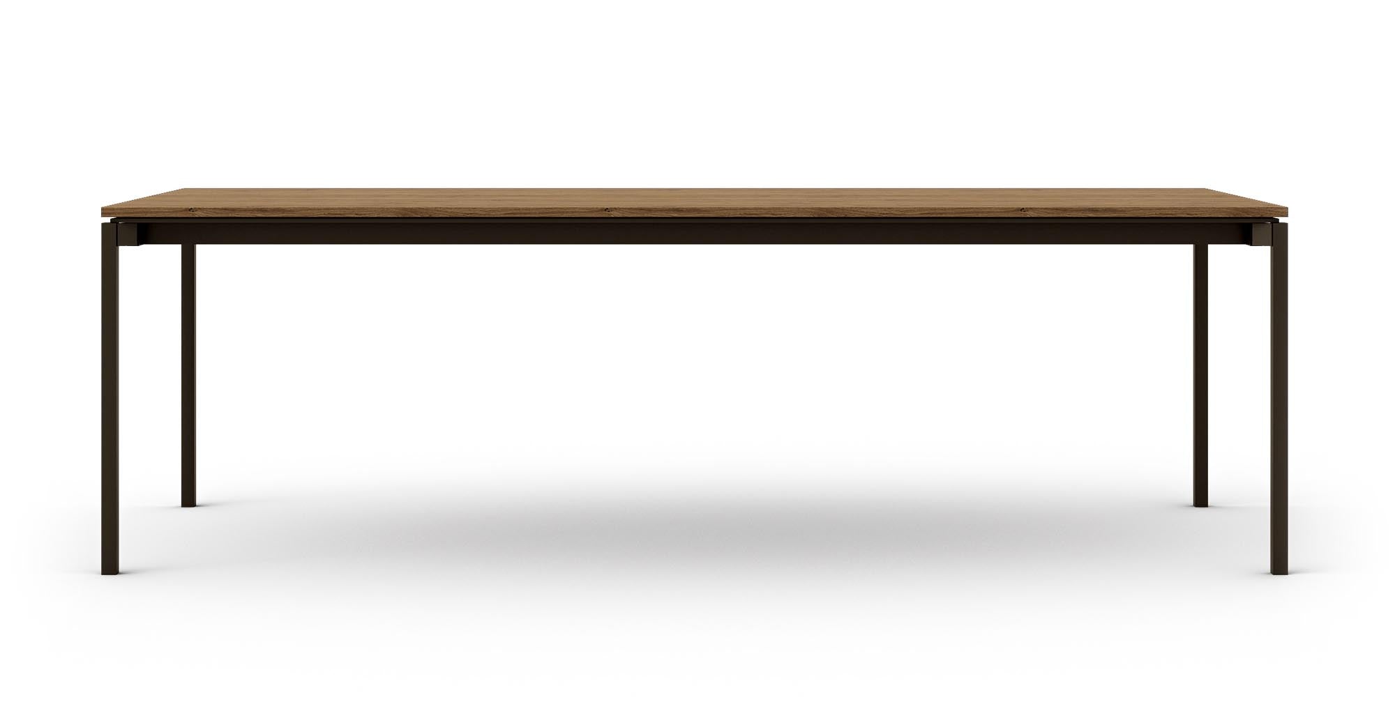 Dan von Mobimex: Eleganter Holztisch für zeitgemässes Wohndesign.