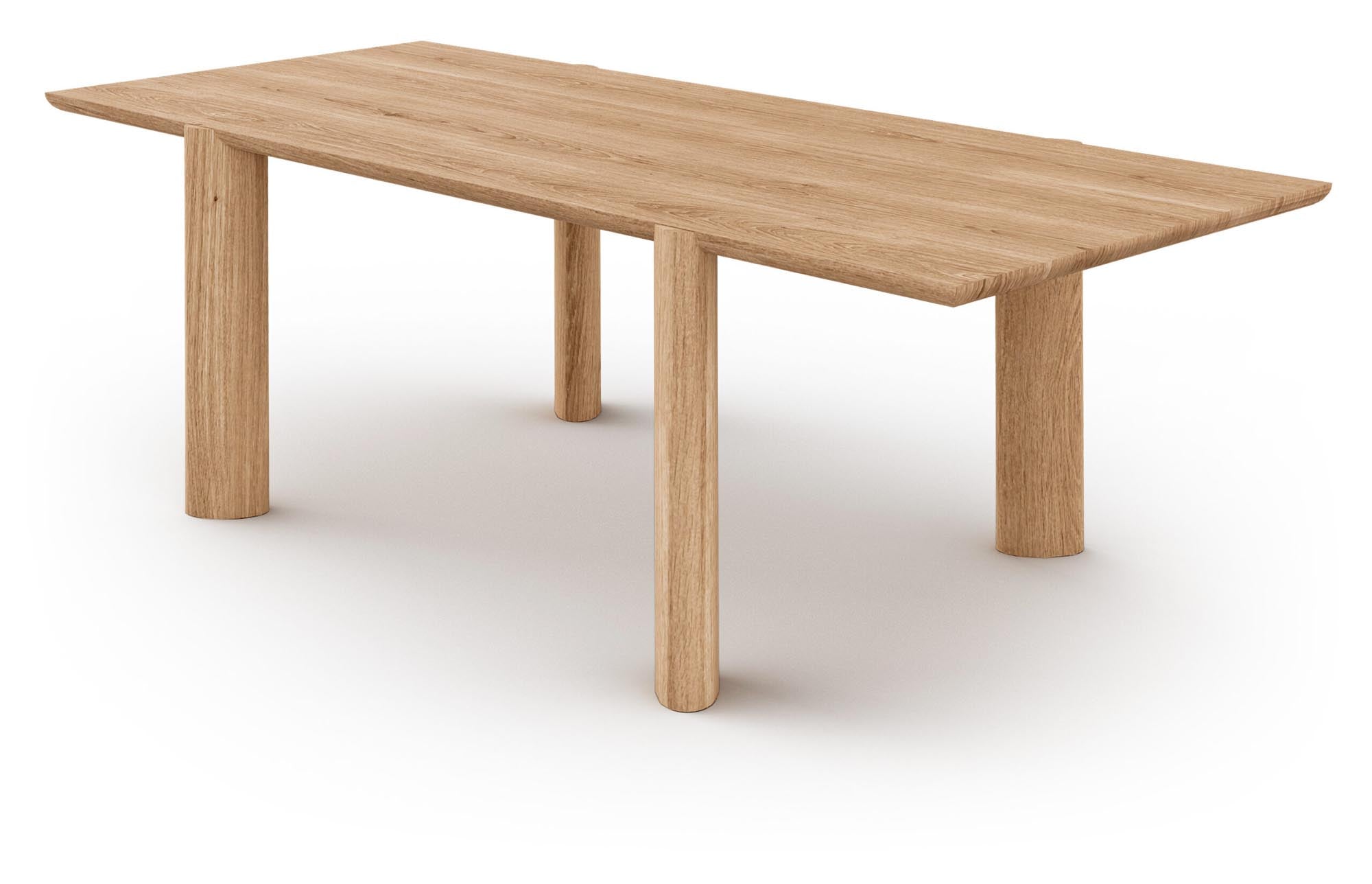 Erleben Sie den Calder Massivholztisch von Mobimex – ein elegantes Design, das zeitlose Ästhetik und robuste Qualität in Ihr Zuhause bringt.