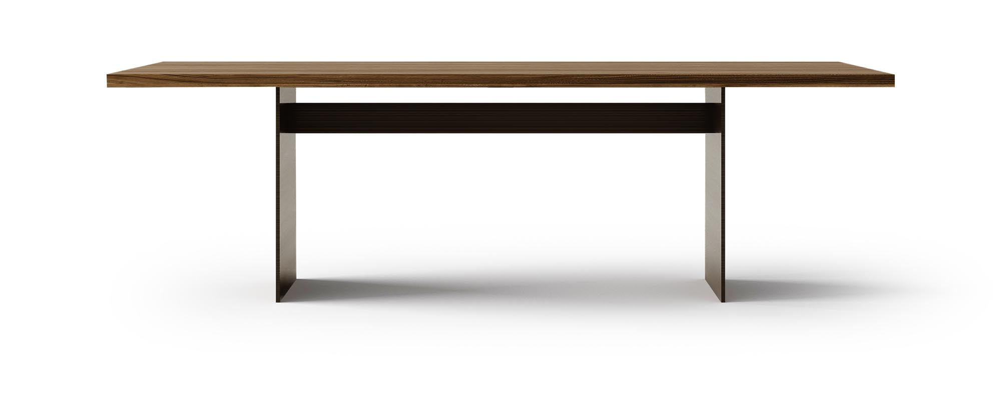 Entdecken Sie den Gartentisch Tix Outside Kastanie von Mobimex – eine harmonische Verbindung aus robustem Holz und elegantem Metall für stilvolle Außenbereiche.