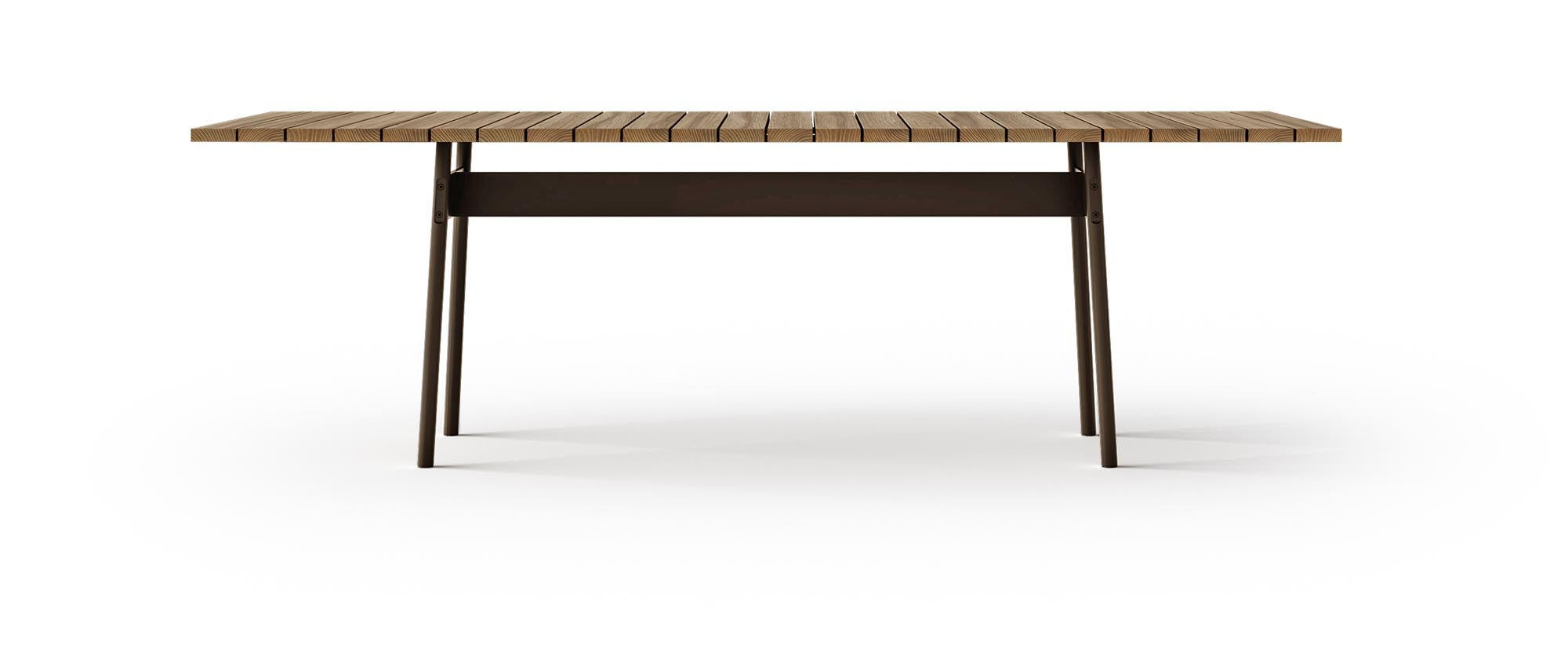 Eleganter Gartentisch Any Outside aus Akazie von Mobimex – ideal für stilvolle Gartenpartys und entspannte Stunden im Freien.