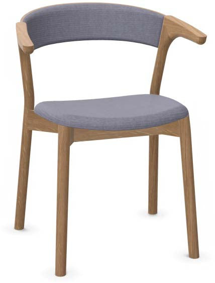 Erleben Sie den Embra Stuhl von Mobimex – eine harmonische Verbindung aus elegantem Design und optimalem Sitzkomfort für Ihr Zuhause.